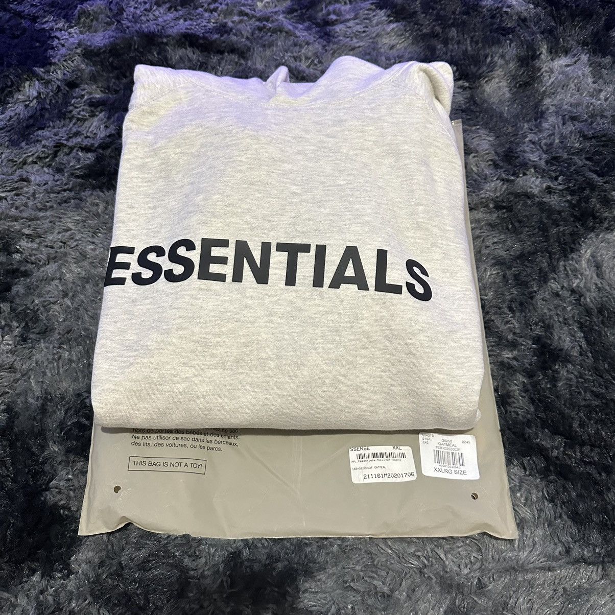 Essentials Fear of god essentials light oatmeal hoodie ss2020 Size US XXL / EU 58 / 5 - 8 Thumbnail
