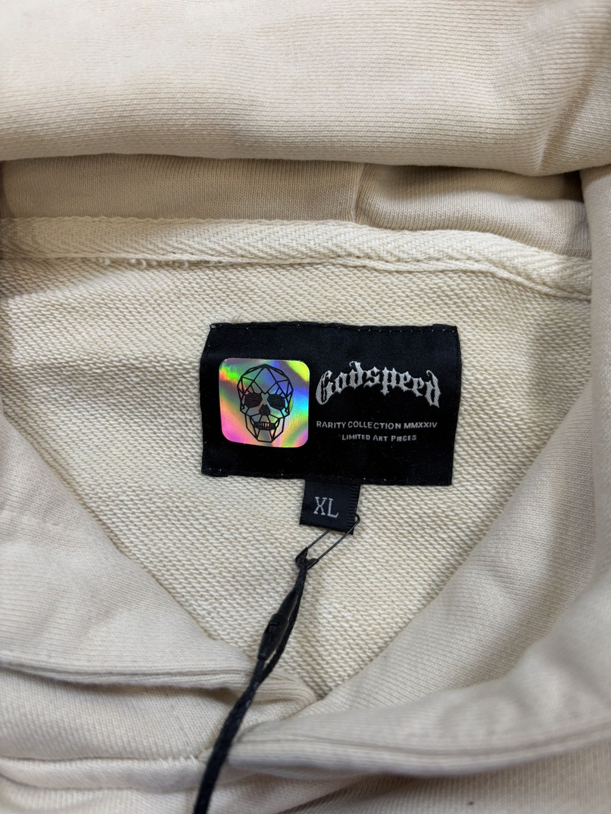 Godspeed Godspeed Grand Slam Hoodie, Bone Size US XL / EU 56 / 4 - 8 Thumbnail