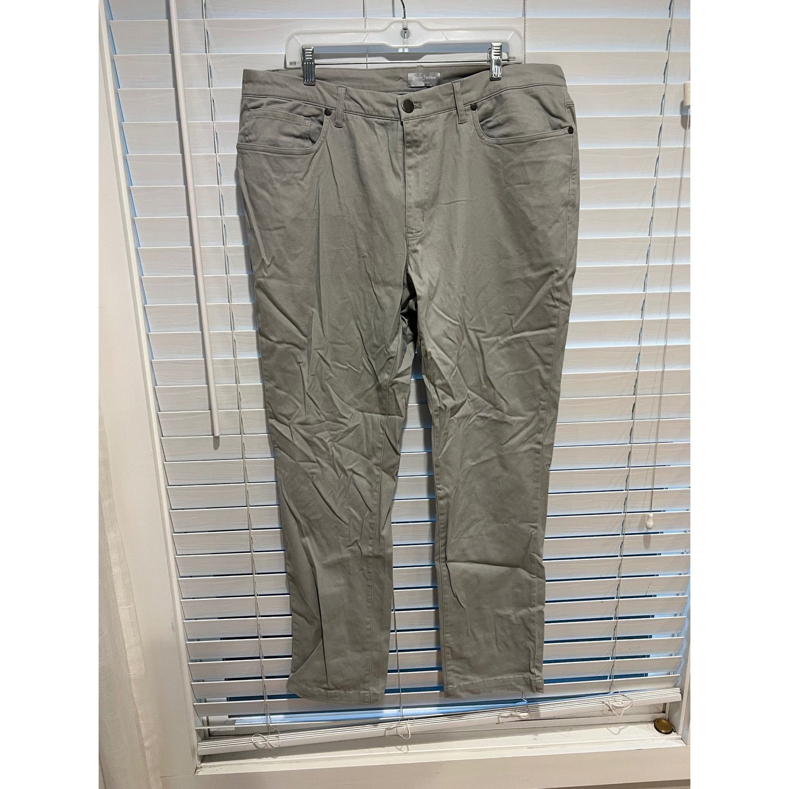 Hickey Freeman Hickey Freeman New York 38x32 Light Grey Stretch Pocket Cott Size US 38 / EU 54 - 1 Thumbnail