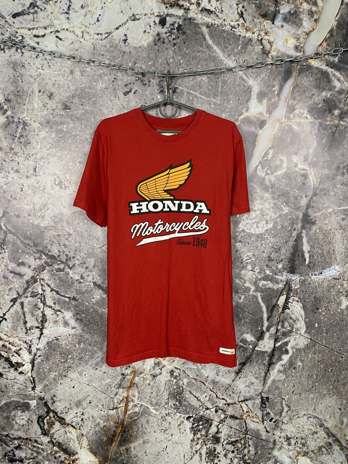 Honda × Vintage Men’s Honda Motorcycle T-Shirt Racing Vintage Size Medium Size US M / EU 48-50 / 2 - 1 Thumbnail