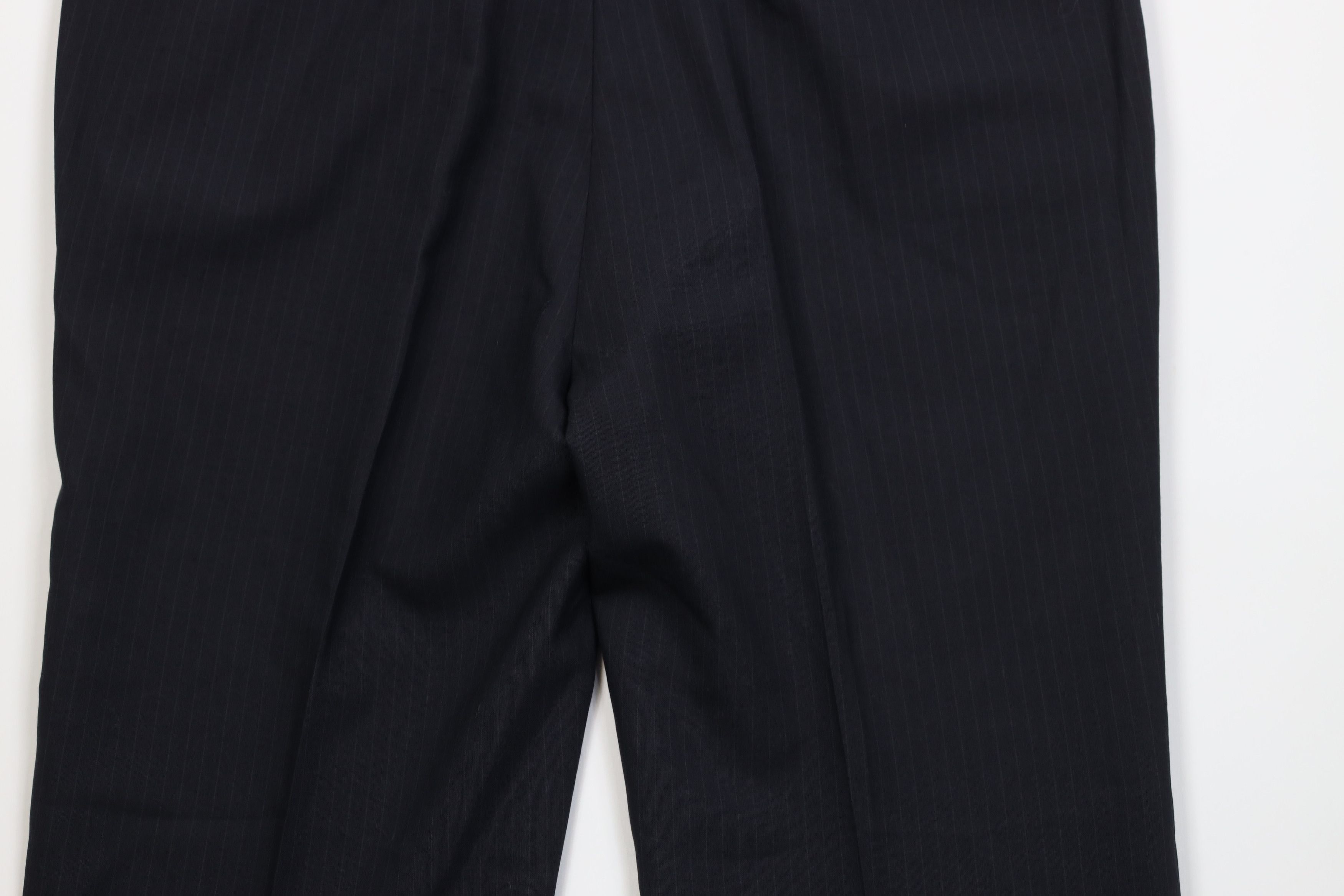 Vintage Vintage 70s Streetwear Pinstriped Wide Leg Chino Pants Size US 38 / EU 54 - 11 Thumbnail