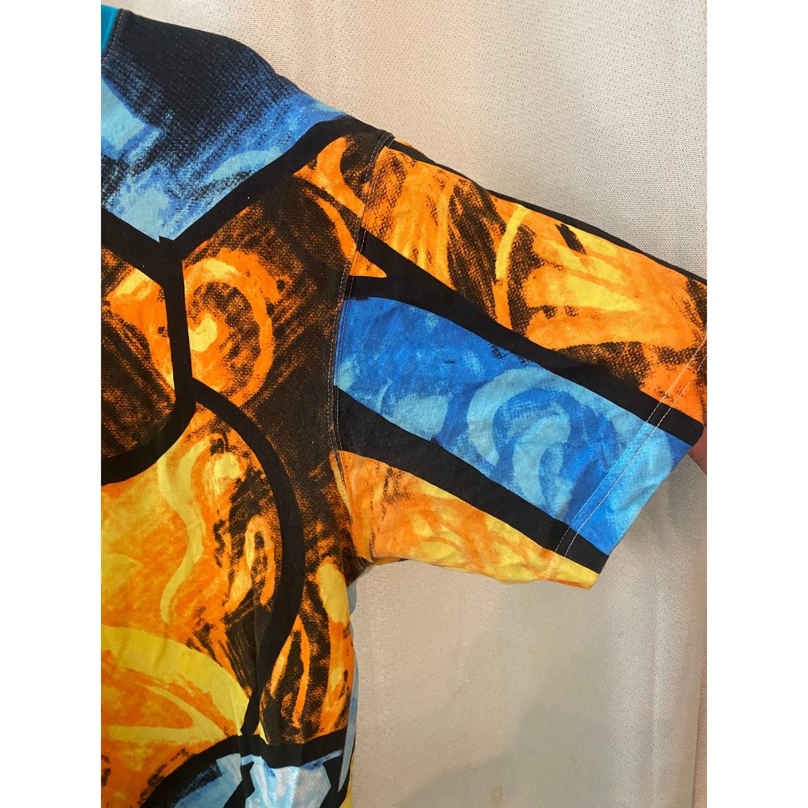 ROCKSMITH Y2K Rocksmith “Stained Glass Eazy E” S/S shirt. Size US XL / EU 56 / 4 - 4 Thumbnail
