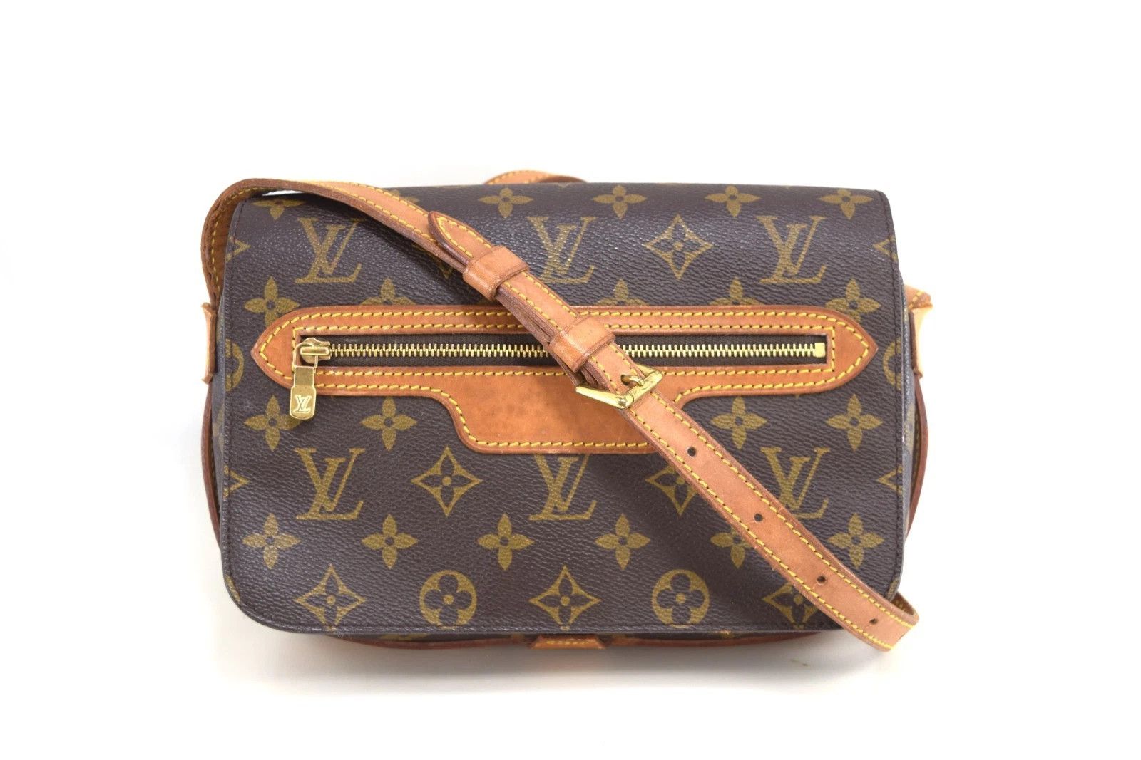 Louis Vuitton Louis Vuitton Saint Germain 24 CrossbodyBag Monogram M51210 Size ONE SIZE - 1 Thumbnail