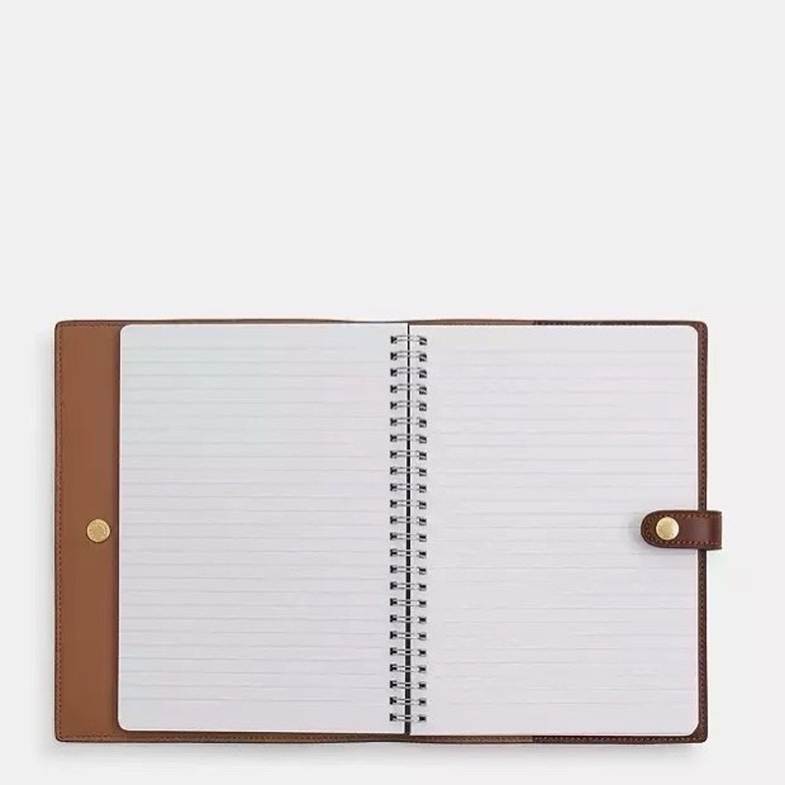 Coach NWT Coach Snap Notebook cz198 Gold/Tan/Brown Size ONE SIZE - 6 Thumbnail