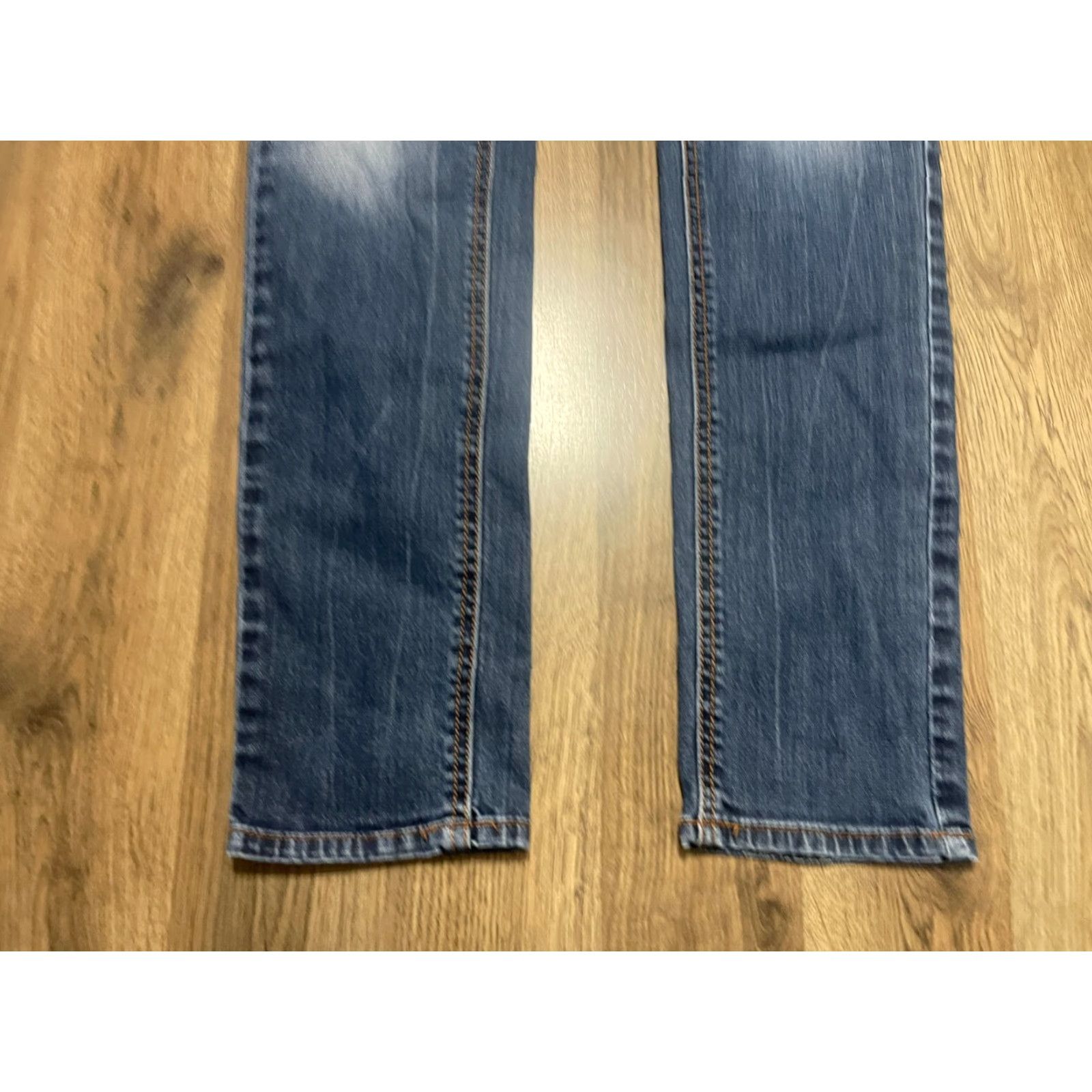 Mossimo Mossimo Jeans Womens 10R Blue Denim Skinny 30.5in Regular Inseam Size 32" / US 10 / IT 46 - 3 Thumbnail