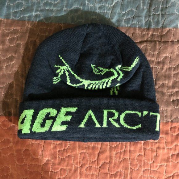 Palace Palace Arc'teryx Beanie Teal | Grailed