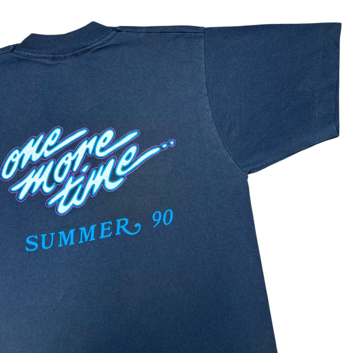 Vintage Vtg 1990 White Line Express One More Time Country Music Tee Size US M / EU 48-50 / 2 - 11 Thumbnail
