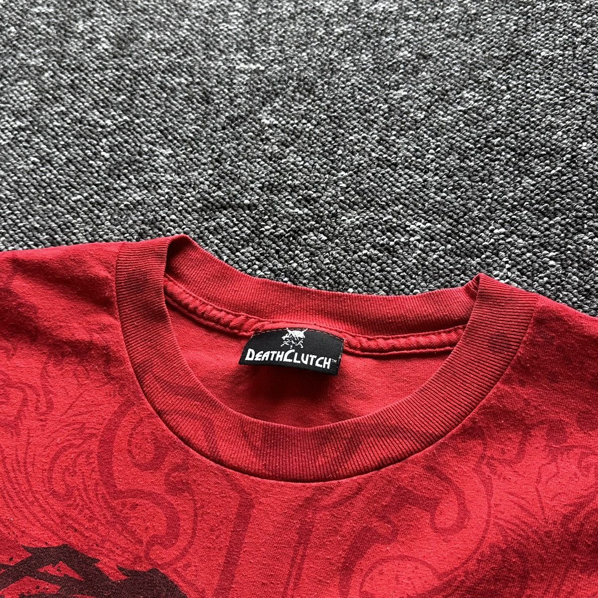 Affliction × Vintage Vintage death clutch fullprint vintage avantgarde skill tee Size US XL / EU 56 / 4 - 4 Thumbnail