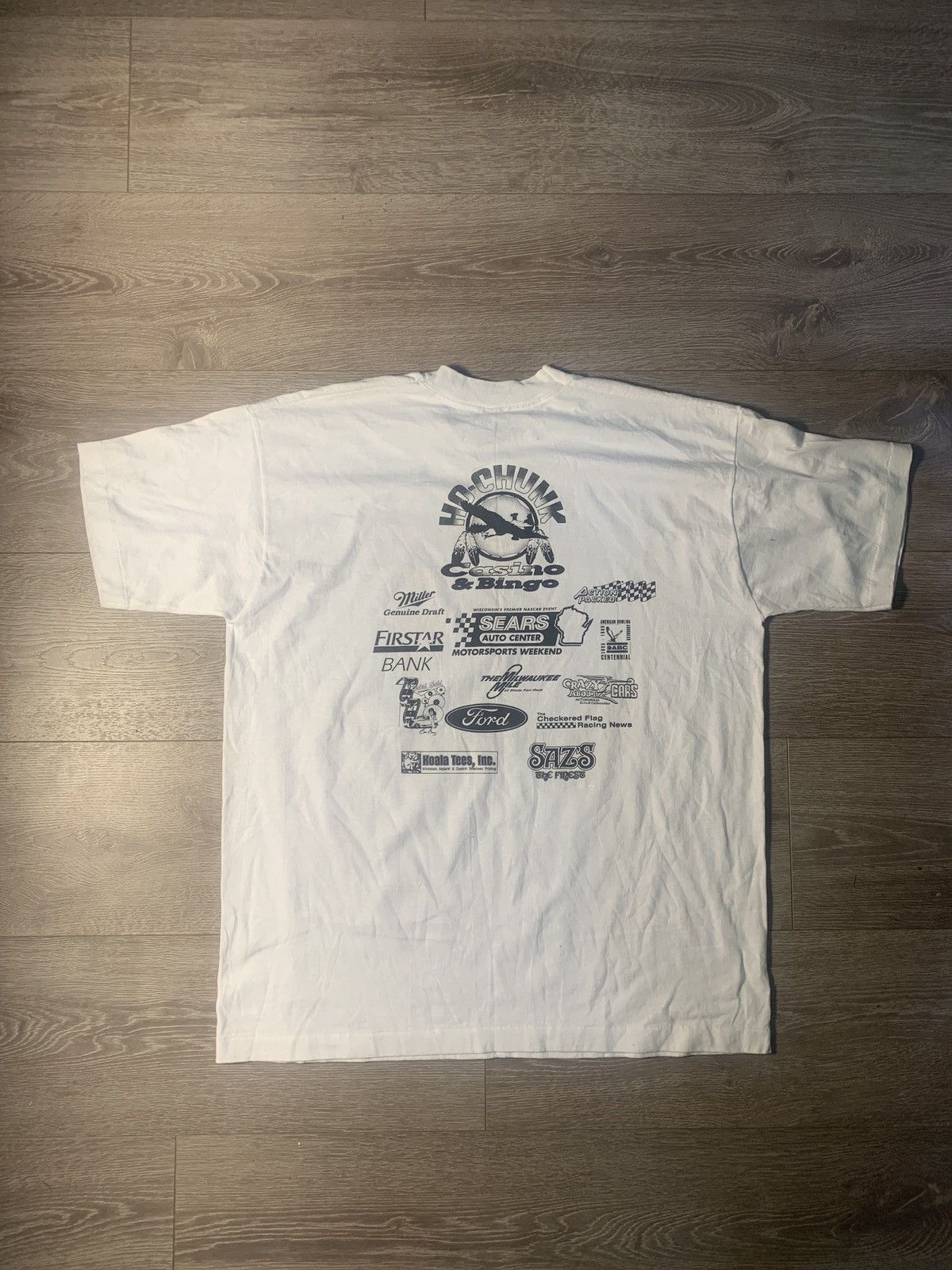 Fruit Of The Loom × NASCAR × Vintage Vintage Alan Kulwicki NASCAR T-Shirt 1995 Size US XL / EU 56 / 4 - 7 Thumbnail