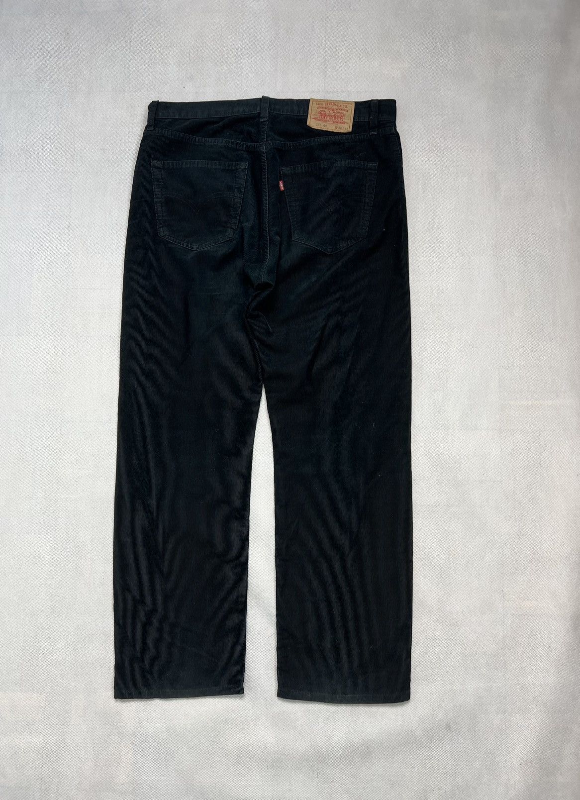 Levi's × Levi's Vintage Clothing × Vintage Corduroy Pants Levi’s 551 69 Baggy Black Size US 36 / EU 52 - 1 Thumbnail