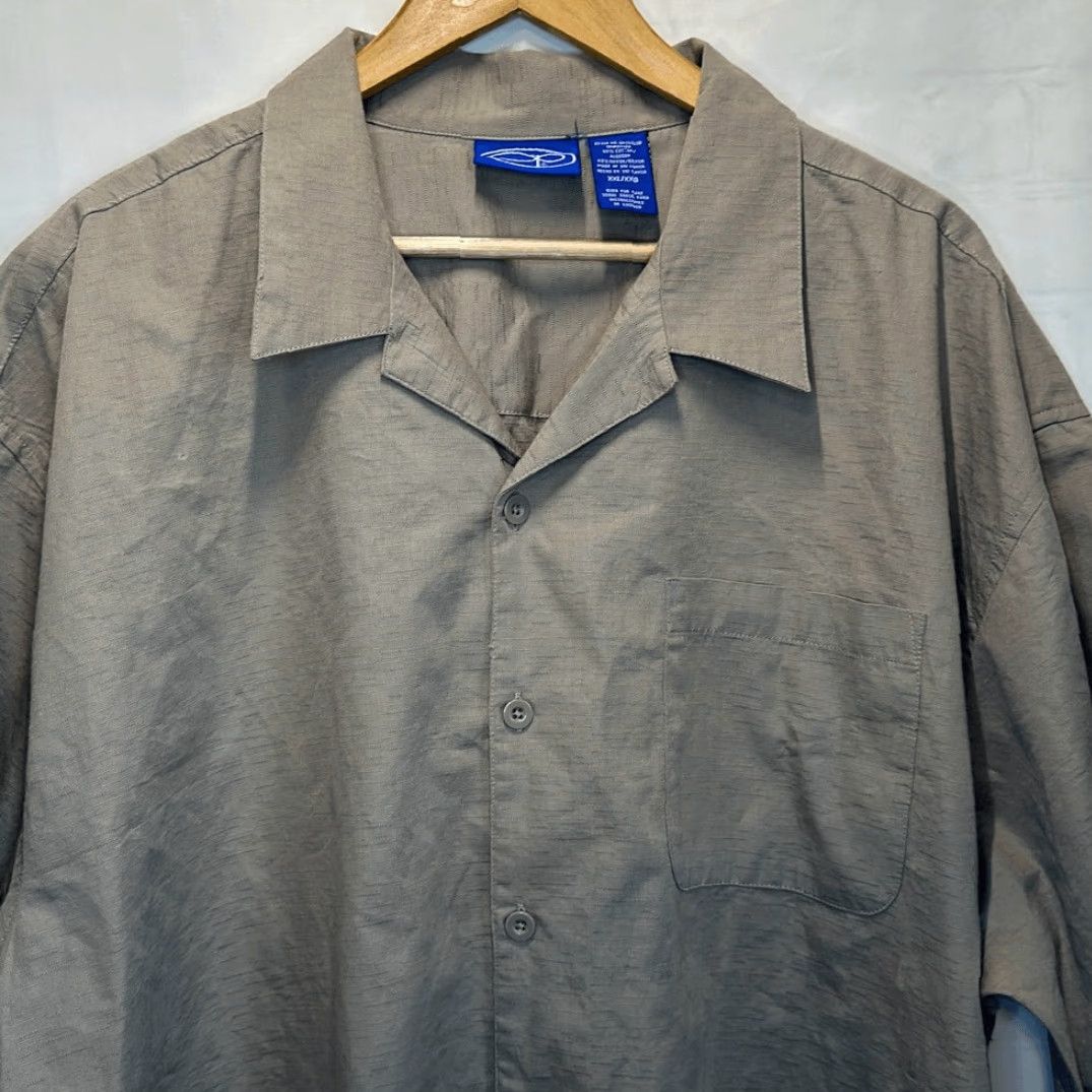 Ocean Pacific VINTAGE Ocean Pacific Men’s Button-Up Shirt XX L Tan Short Sleeve OP Shirt Mens XXL 2XL Adjustable Streetwear LOOK Size US XXL / EU 58 / 5 - 2 Thumbnail