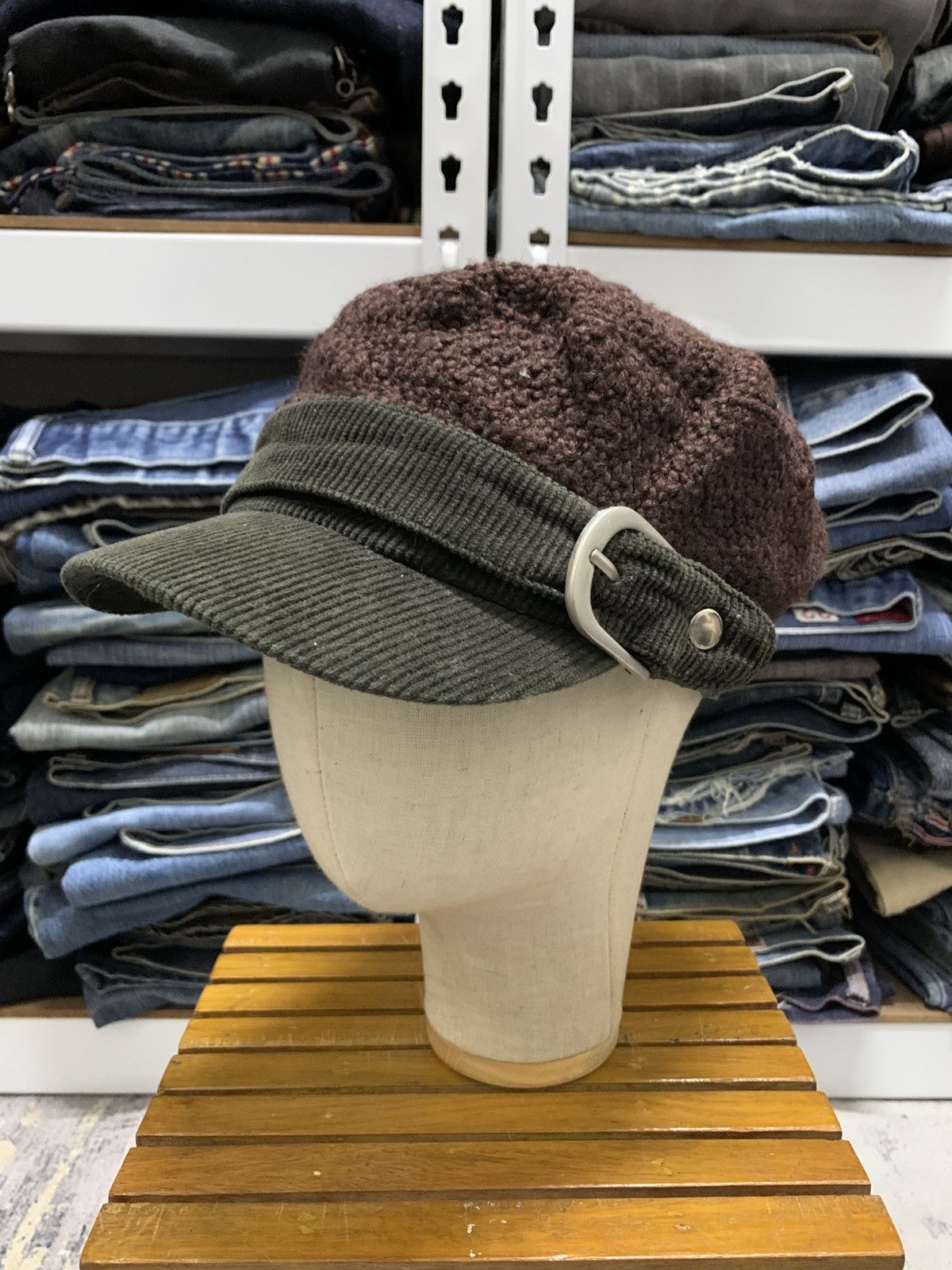 If Six Was Nine Japanese Brand Bondage Corduroy Hat ifsix Style Size ONE SIZE - 1 Thumbnail