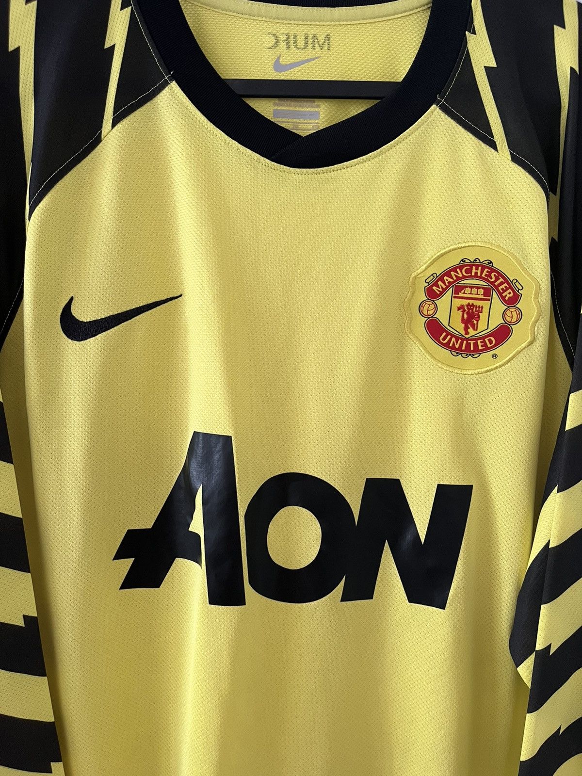 Manchester united nike 2010/2011 bramkarska trzecia — zdjęcie 2