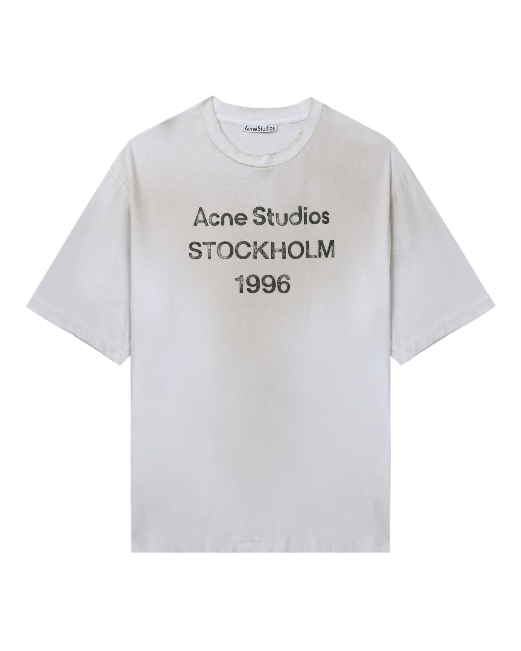 Acne Studios Acne Studios Logo Printed T-Shirt Size US L / EU 52-54 / 3 - 1 Thumbnail