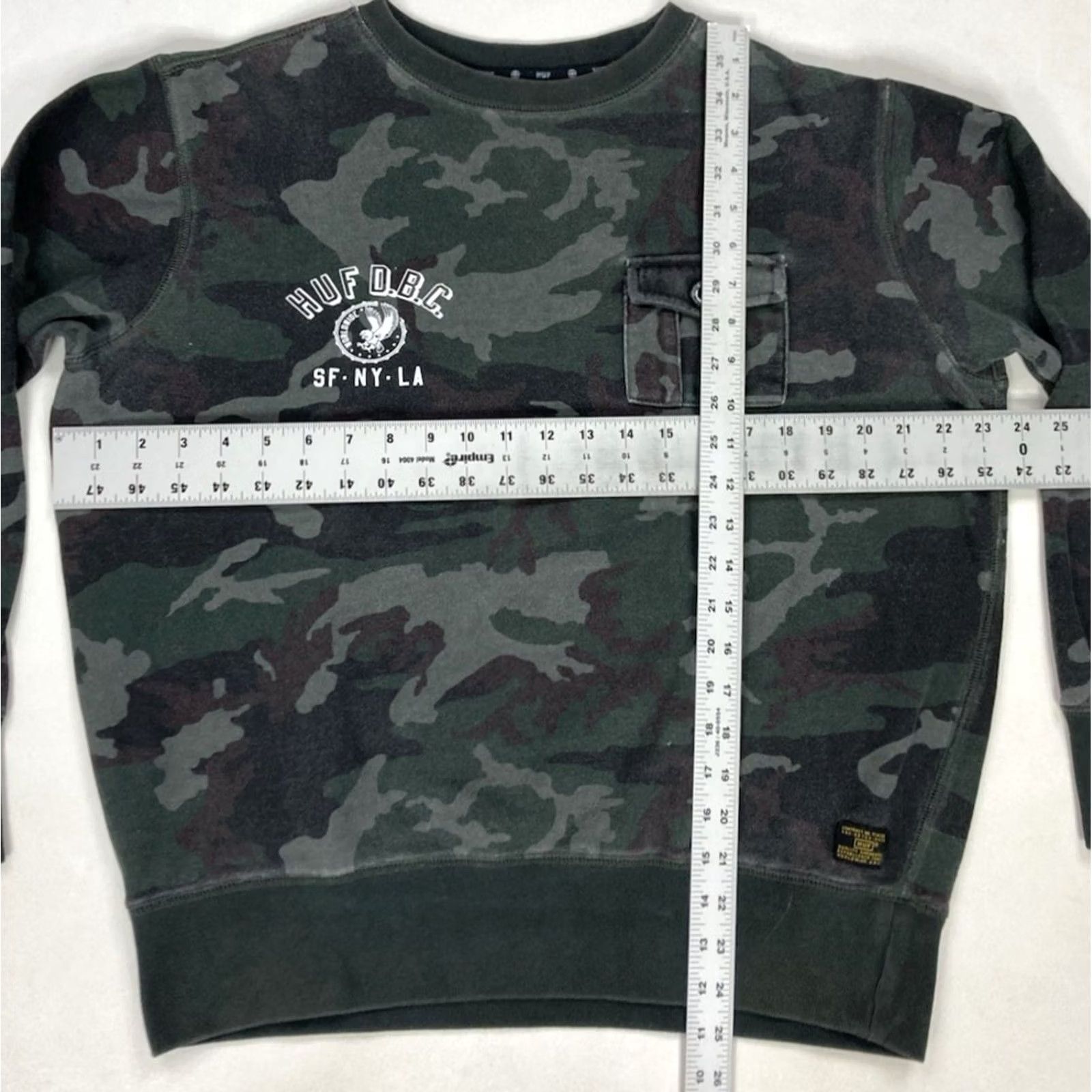 Huf VINTAGE HUF Sweatshirt Size M / US 6-8 / IT 42-44 - 5 Thumbnail