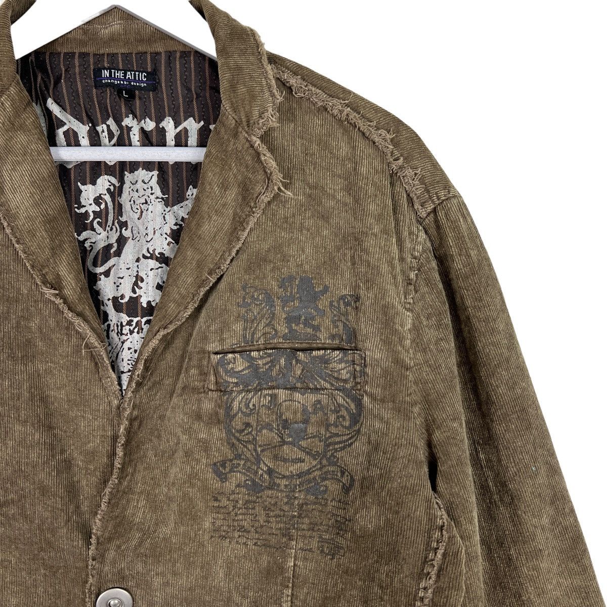 In The Attic 🔥 IN THE ATTIC CORDUROY JACKET Size US M / EU 48-50 / 2 - 6 Thumbnail