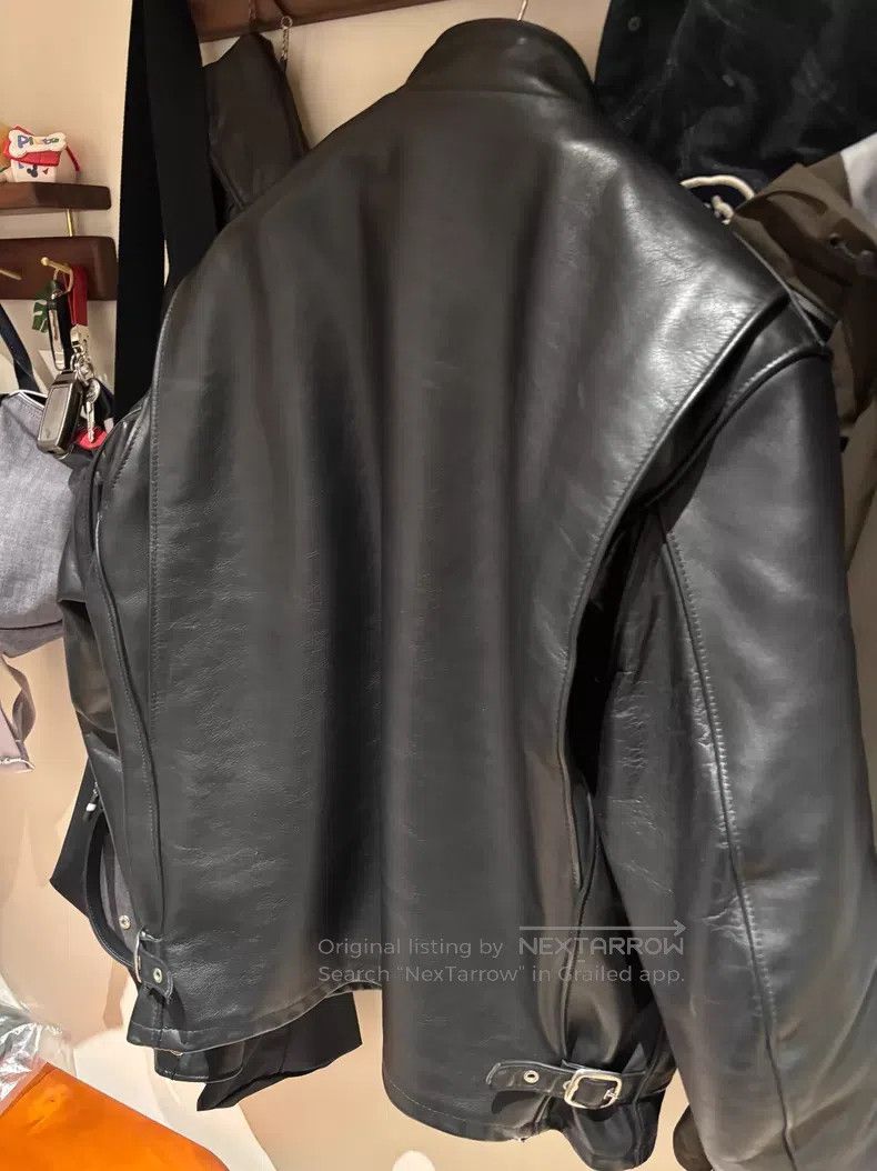 Schott NYC 141 Stand-up collar leather clothing Size US XL / EU 56 / 4 - 3 Thumbnail