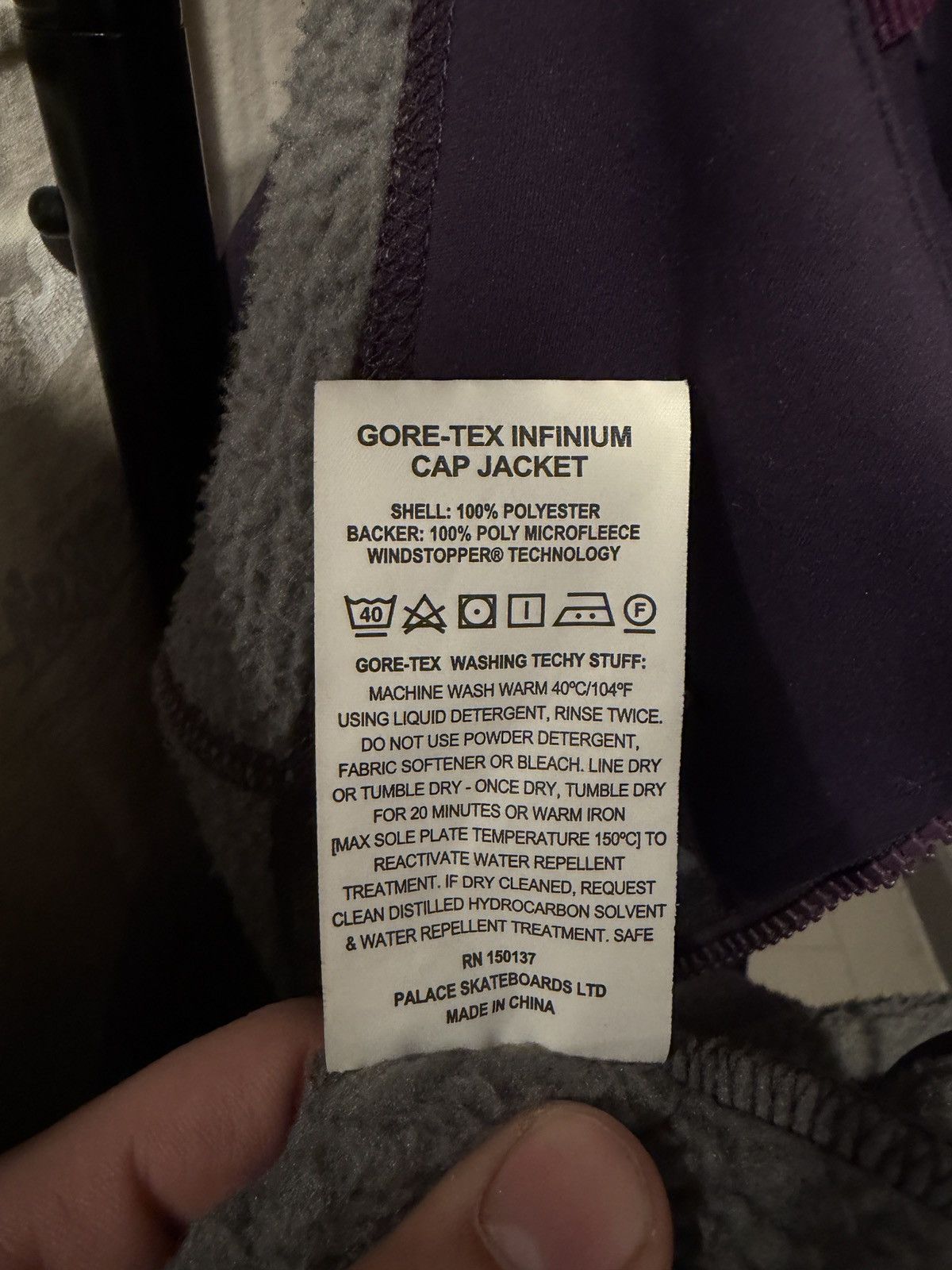 Palace PALACE GORTEX INFINIUM JACKET Size US XL / EU 56 / 4 - 13 Thumbnail