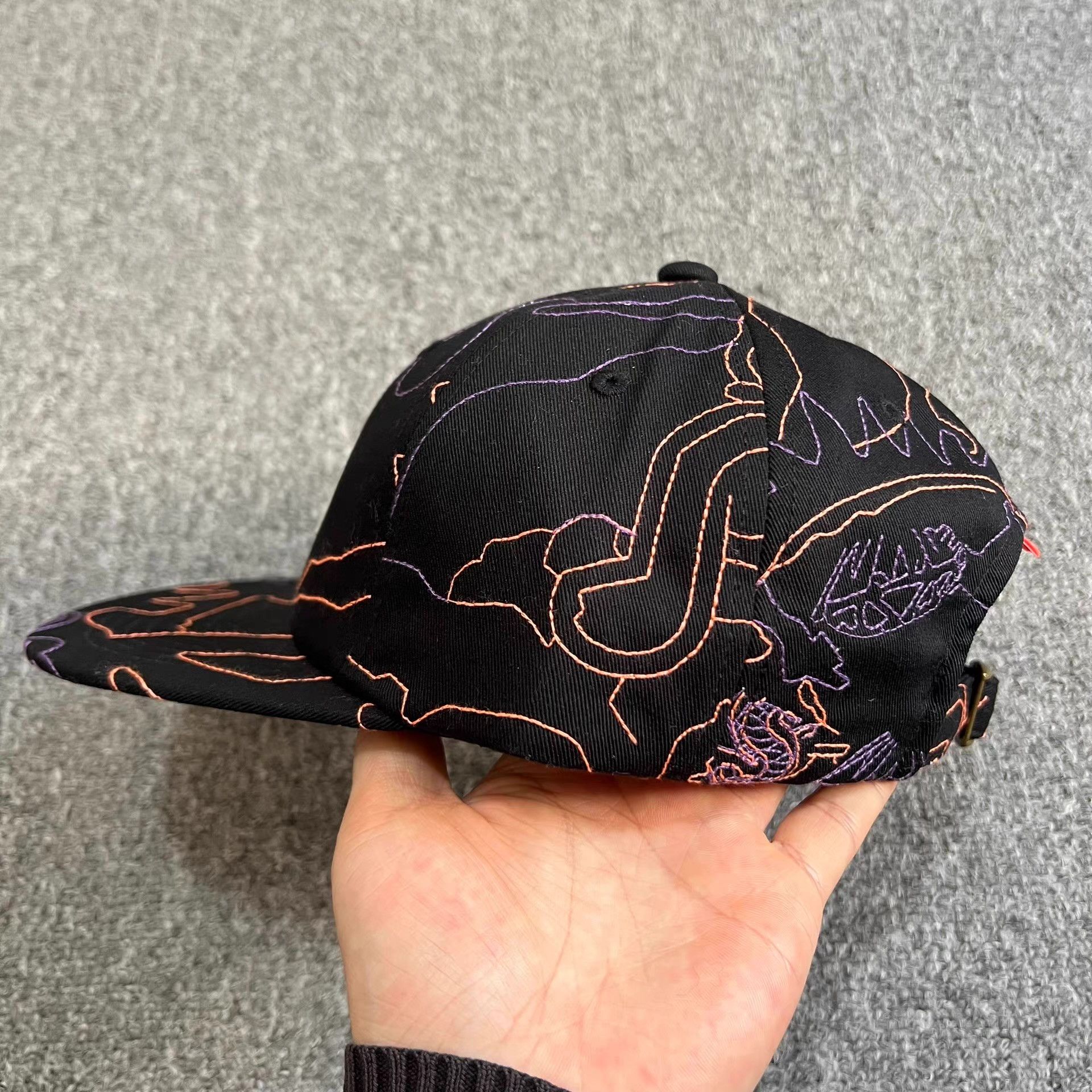 Billionaire Boys Club BBC ICECREAMSingle-LineEmbroideredBaseball Visor Sun Hat Q7 Size ONE SIZE - 6 Thumbnail