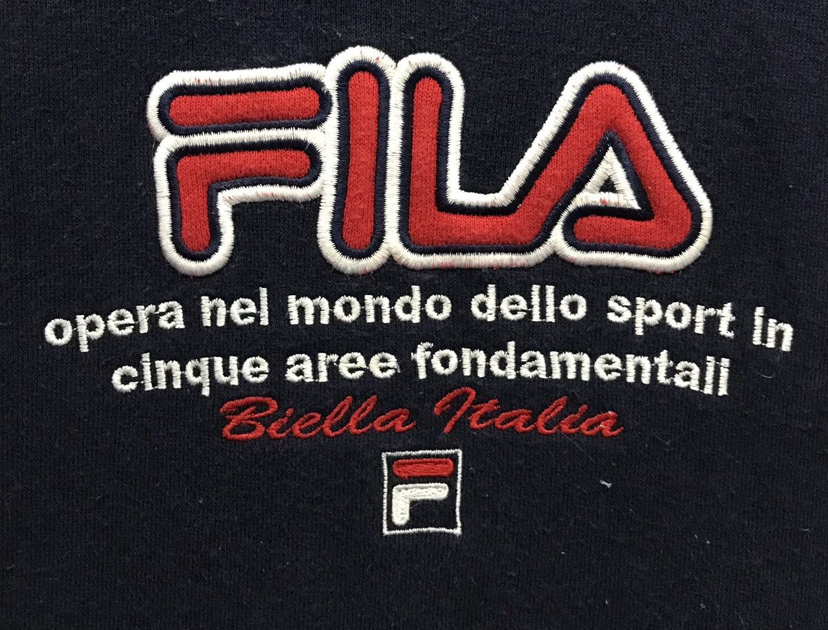 Fila × Vintage Vintage Fila Biella Italia Sweatshirt Size US M / EU 48-50 / 2 - 5 Thumbnail