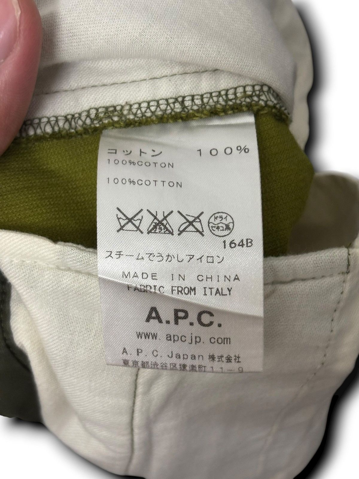 A.P.C. Vintage A.P.C. Green Corduroy Size US 29 - 8 Thumbnail