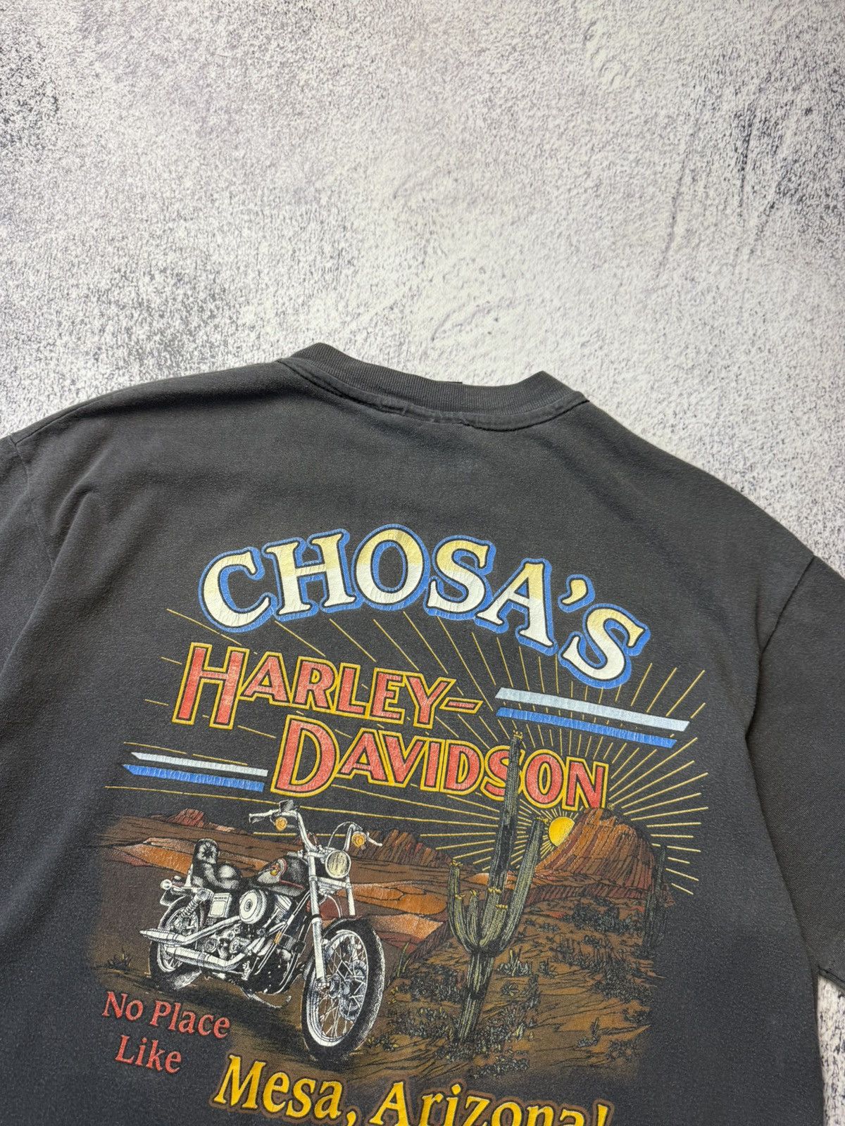 Harley Davidson Vintage Harley Davidson 1993 USA Chosa’s Mesa Arizona Y2K Size US L / EU 52-54 / 3 - 25 Thumbnail