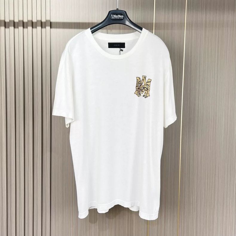 Amiri Amiri New leopard print letter short sleeves 2506-Nextarrow Size US M / EU 48-50 / 2 - 1 Thumbnail