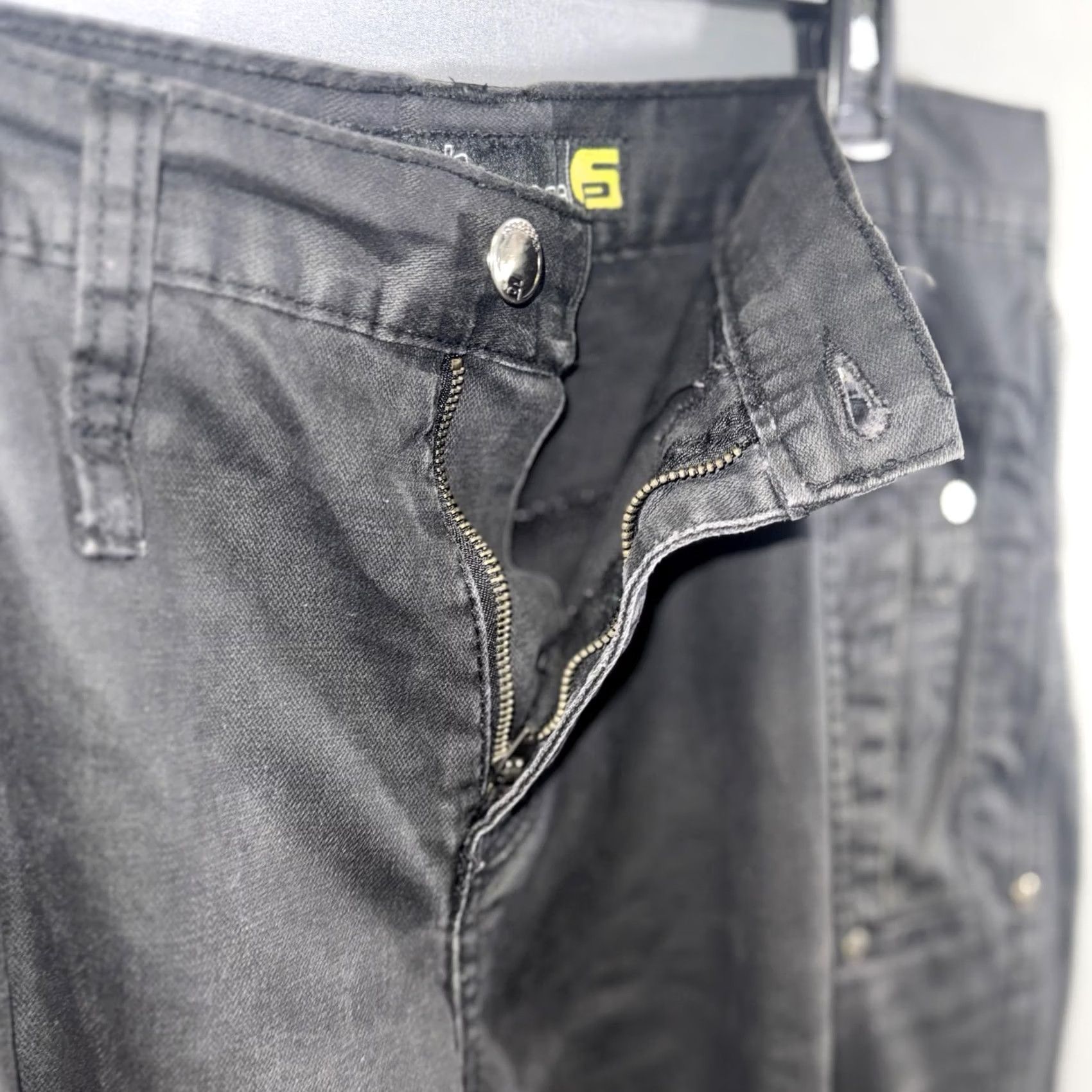 Southpole Southpole Pants Mens 36x34 Black Cargo Multi Pocket Zip Back Streetwear Urban Size US 36 / EU 52 - 6 Thumbnail