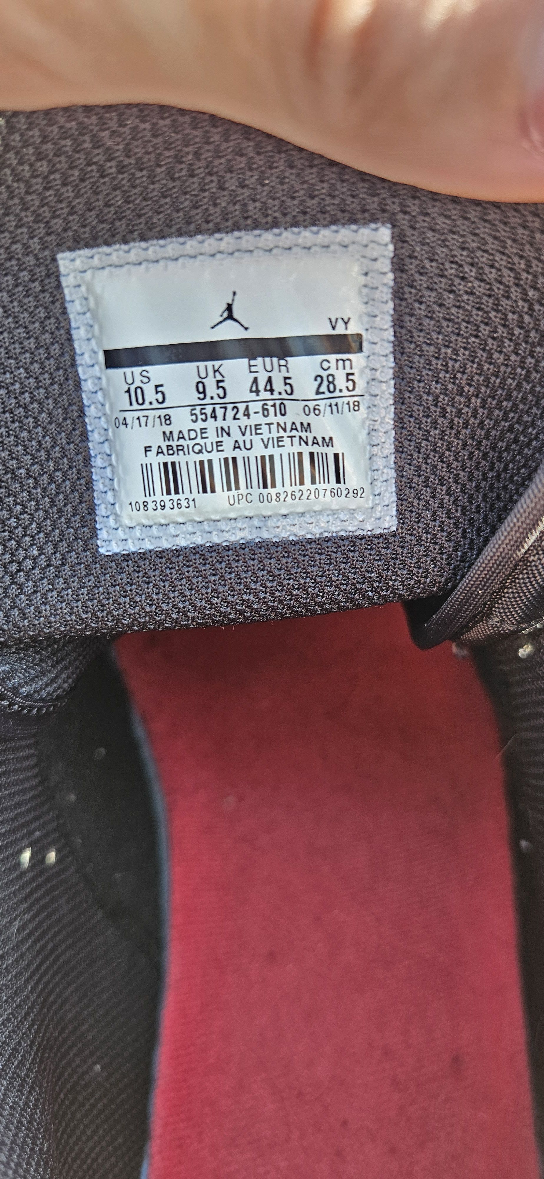Jordan Brand Jordan 1 mid reverse bred banned Size US 10.5 / EU 43-44 - 6 Thumbnail