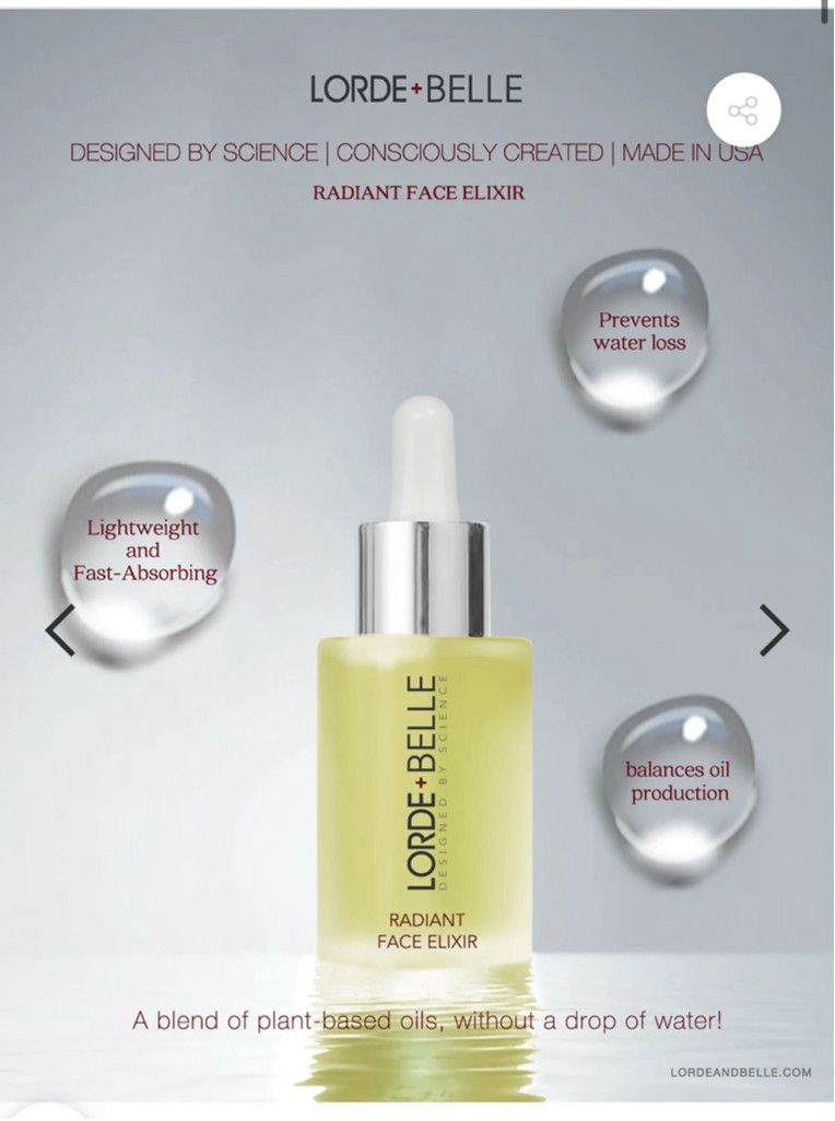 Other Lorde + Belle RADIANT FACE elixir 1oz NIB Size ONE SIZE - 2 Thumbnail