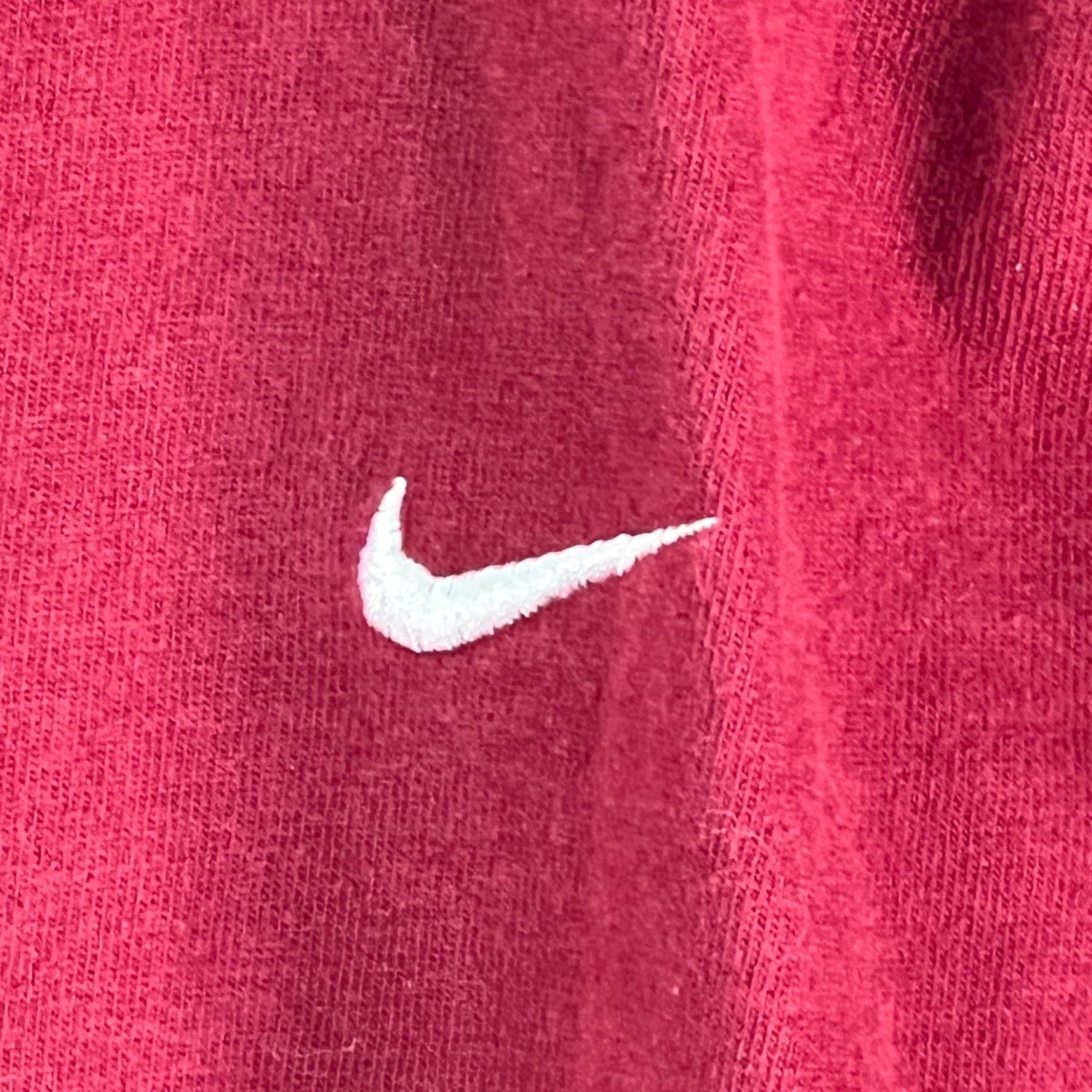 Nike Nike Mens Crew Neck Red T-Shirt Short Sleeve Large Classic Size US L / EU 52-54 / 3 - 3 Thumbnail