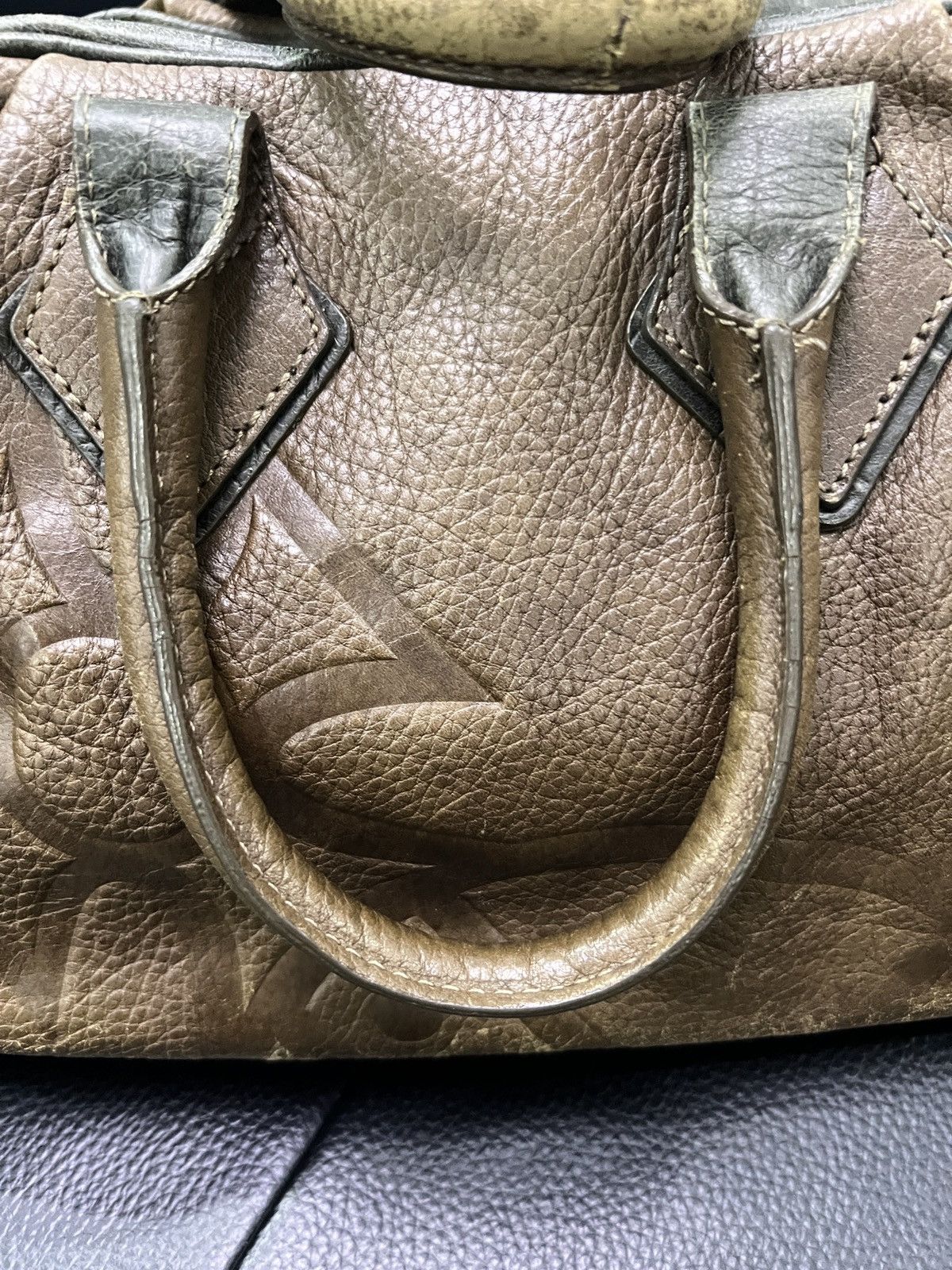 Vivienne Westwood Vivienne Westwood Vintage Orb Embossed Bowling Bag Size ONE SIZE - 9 Thumbnail