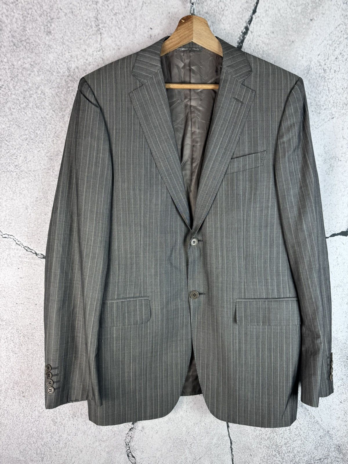 Canali Mens Canali Button Designer Blazer Size 48R - 1 Thumbnail