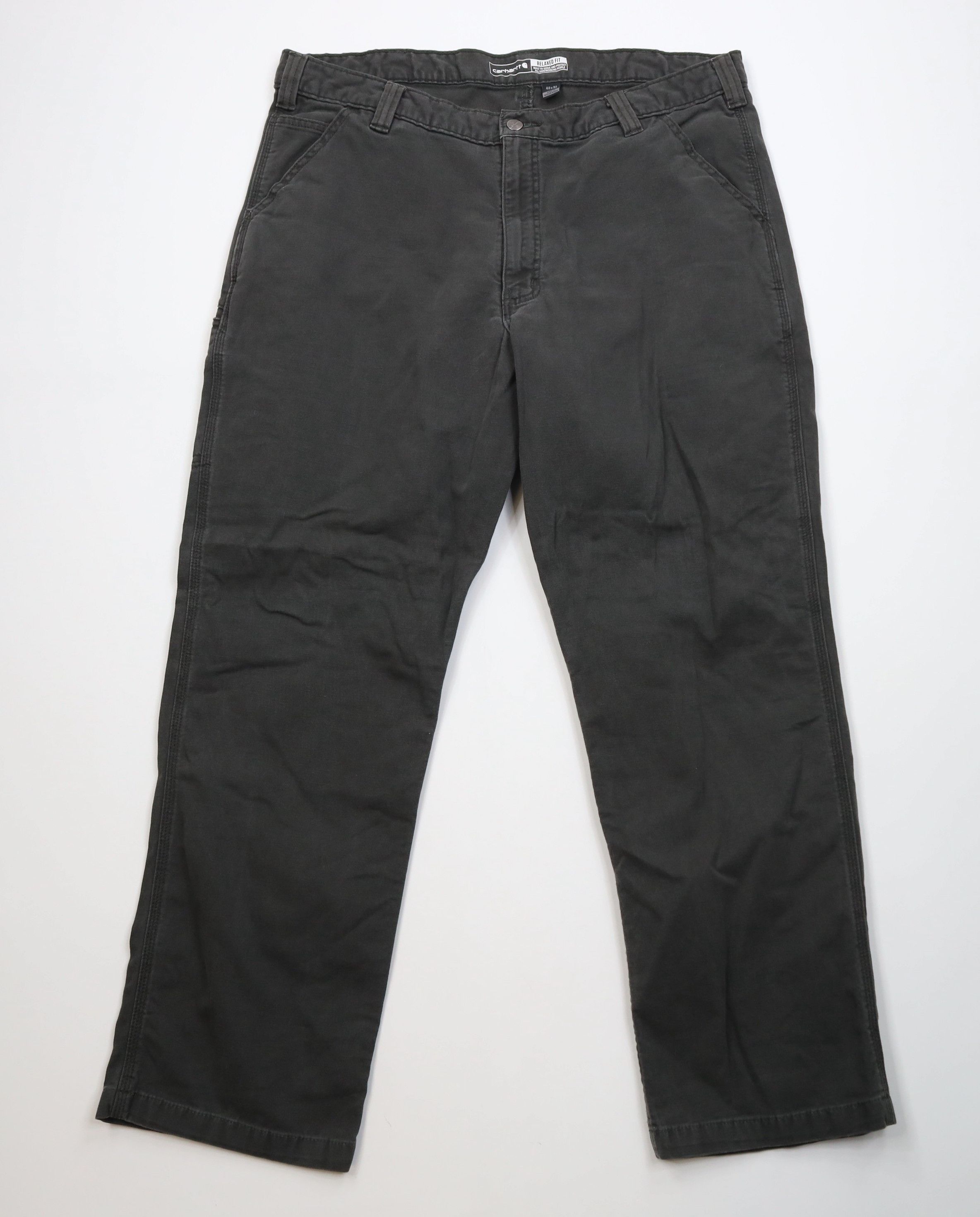 Carhartt Vintage Y2K Carhartt Relaxed Canvas Wide Leg Pants Peat Size US 40 / EU 56 - 1 Thumbnail