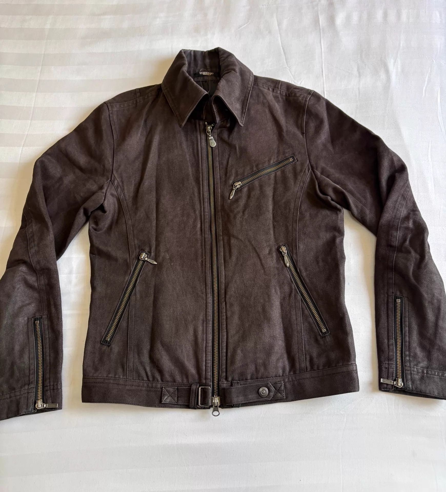 Tornado Mart Tornado Mart Vintage Jacket Binder Hem 3D Zipper Fleece Size US M / EU 48-50 / 2 - 3 Thumbnail