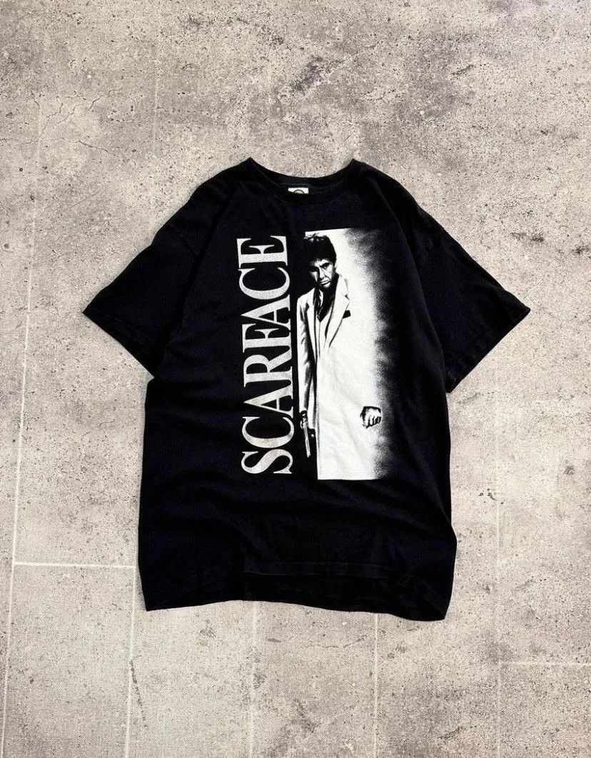Band Tees Vintage Scarface Tony Montana Overprint Tee T-shirt Size US L / EU 52-54 / 3 - 1 Thumbnail