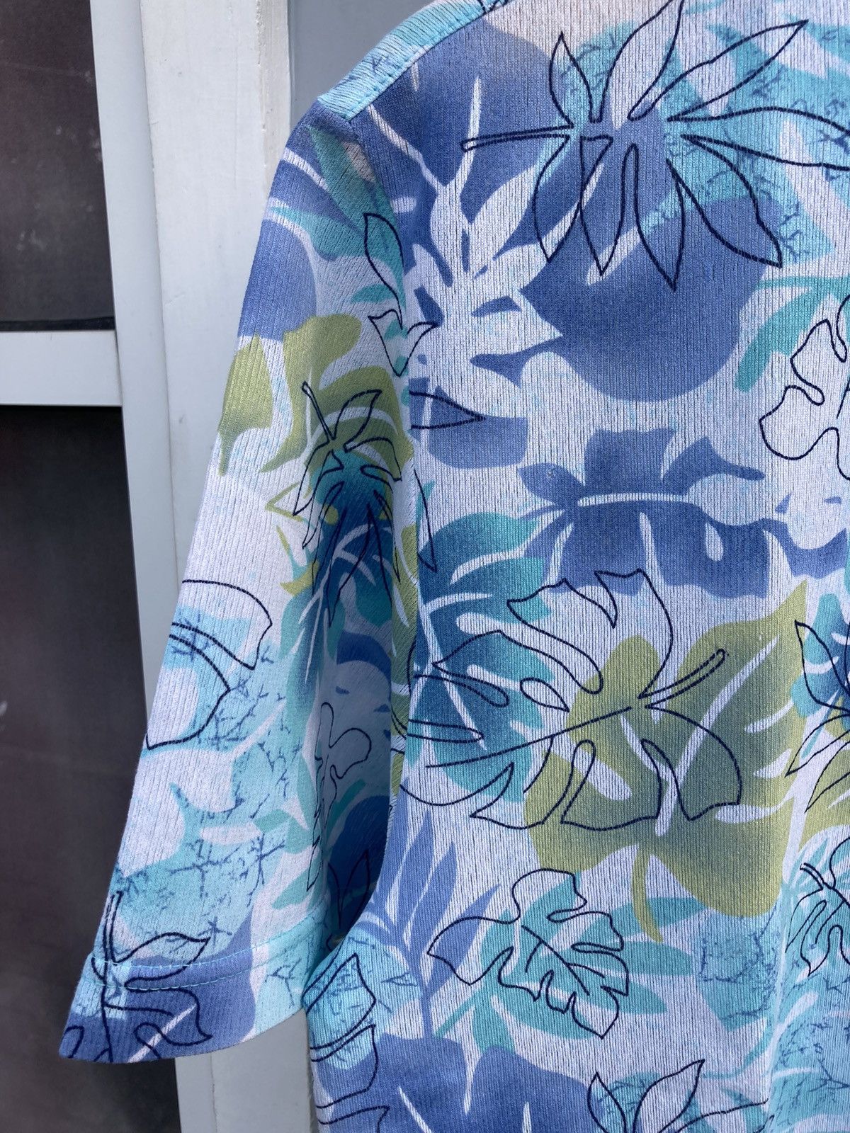 Vintage Vintage Beverly Hills Polo Club Floral Beach Luxury Designer Size US L / EU 52-54 / 3 - 3 Thumbnail