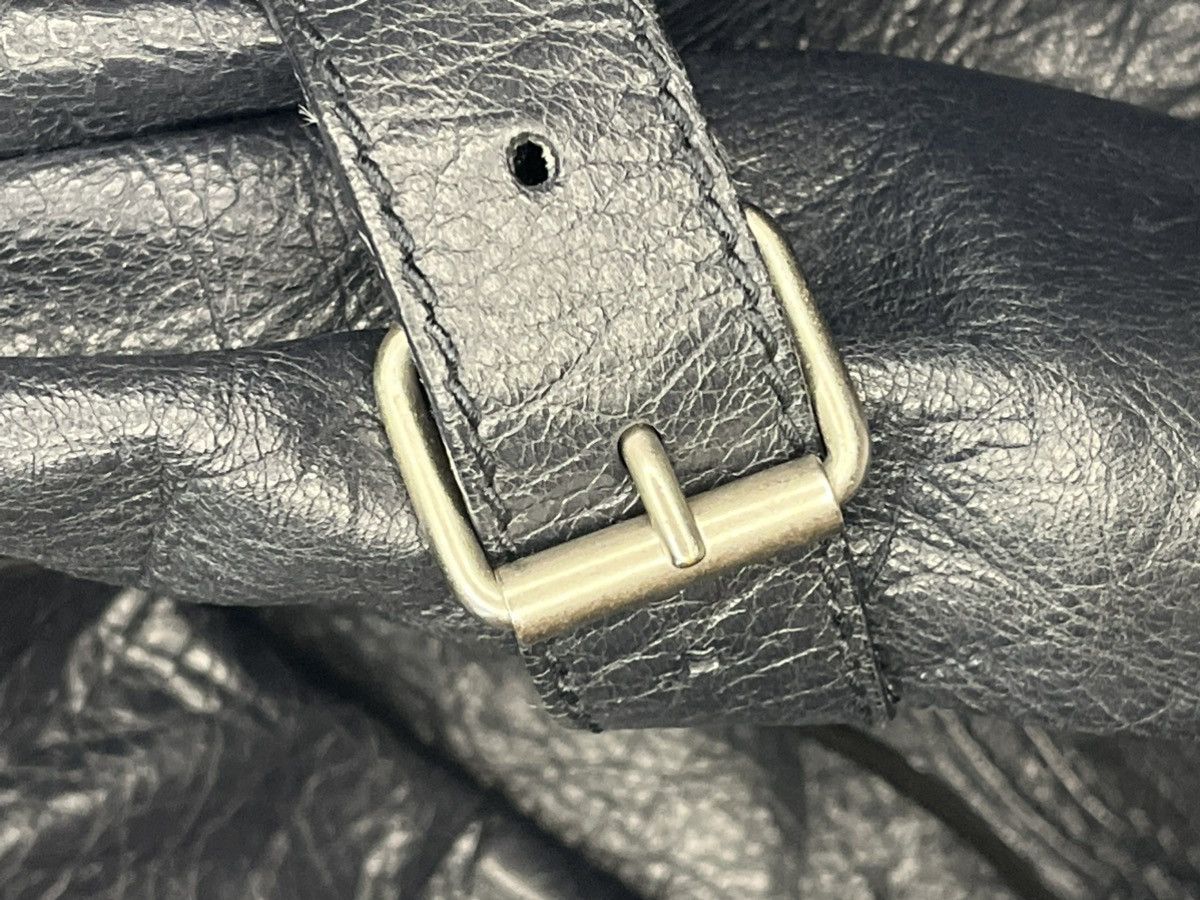 Balenciaga Balenciaga SS12 Archive Cube Leather Tote Black/Dark Navy Size ONE SIZE - 23 Thumbnail