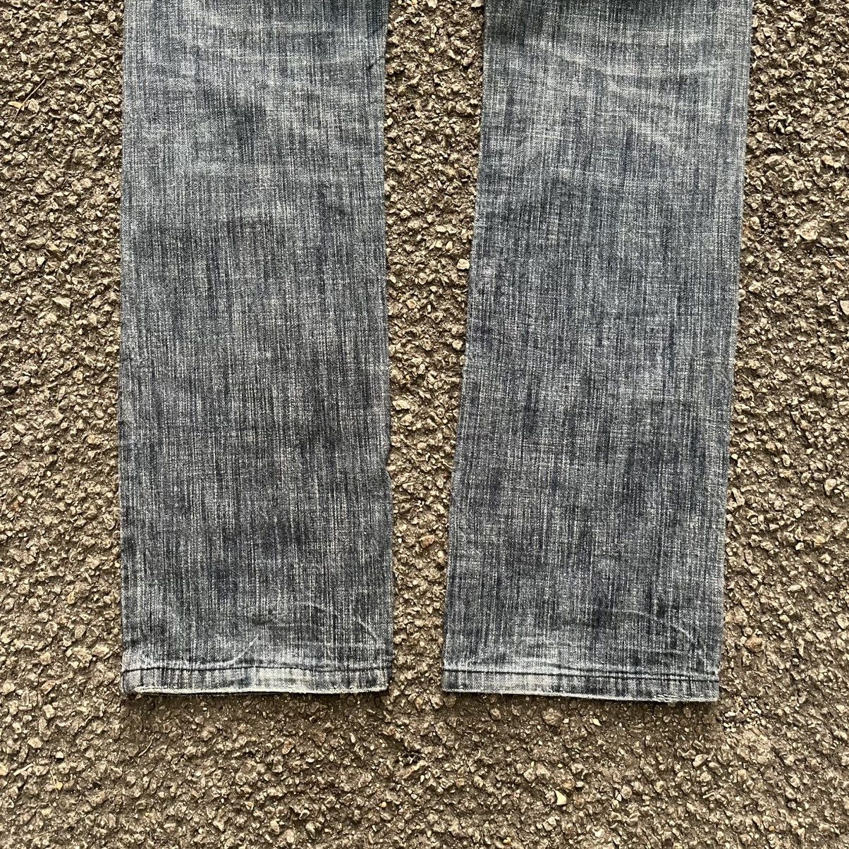 Affliction Crazy JNCO Jeans Affliction Style Cyber Grunge Denim Punk Size US 32 / EU 48 - 12 Thumbnail