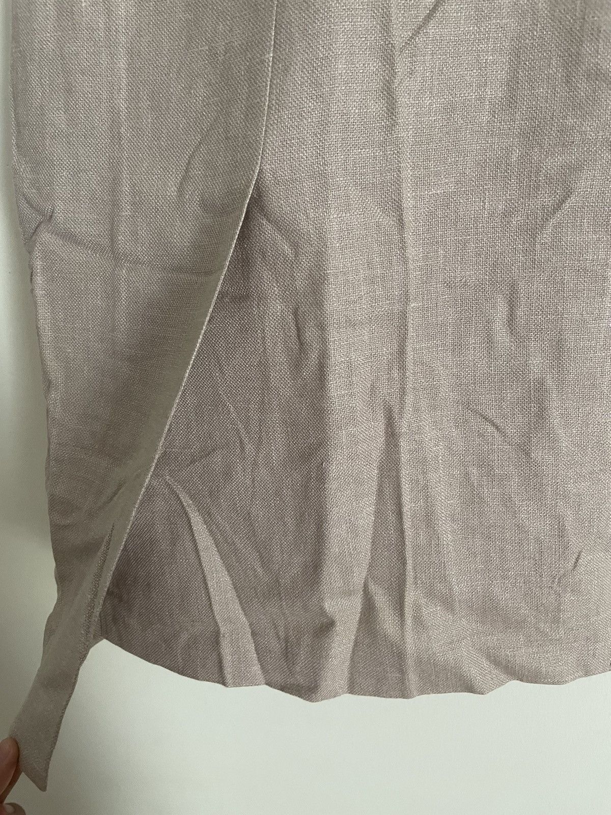 Max Mara Max Mara Plain A-line Midi Skirt Size 26" / US 2 / IT 38 - 3 Thumbnail