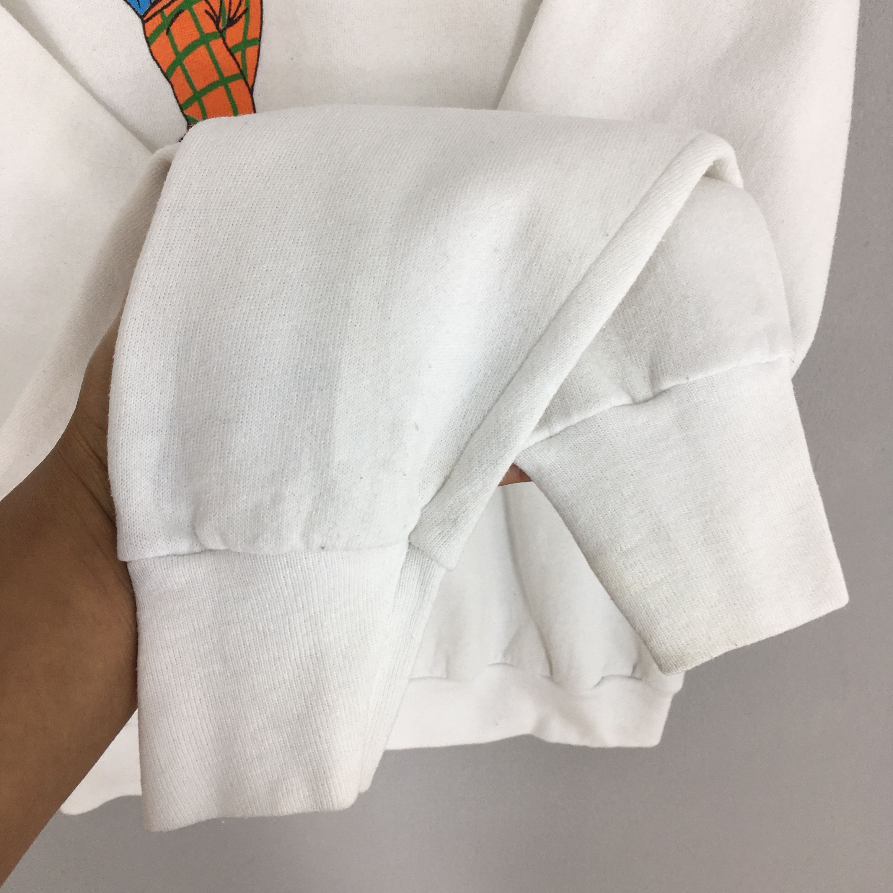 Vintage Vintage 1990s Mr Golf White Sweatshirt XLarge Size US XL / EU 56 / 4 - 4 Thumbnail