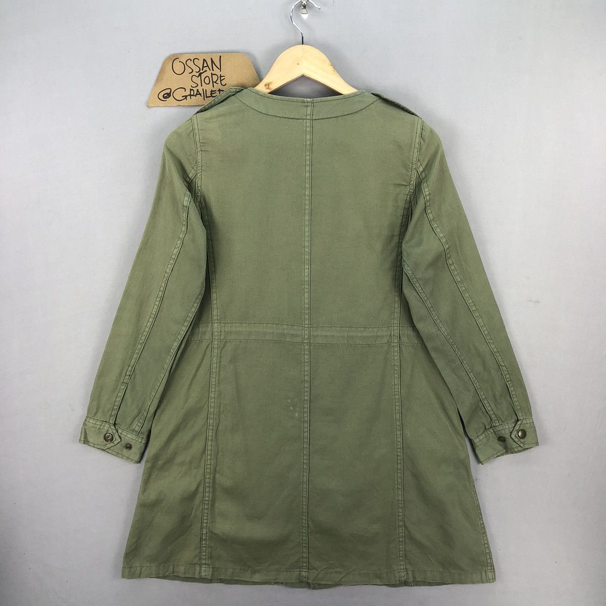ADAM ET ROPE Vintage Adam Et Rope Military Inspired Long Jacket Size XS / US 0-2 / IT 36-38 - 14 Thumbnail