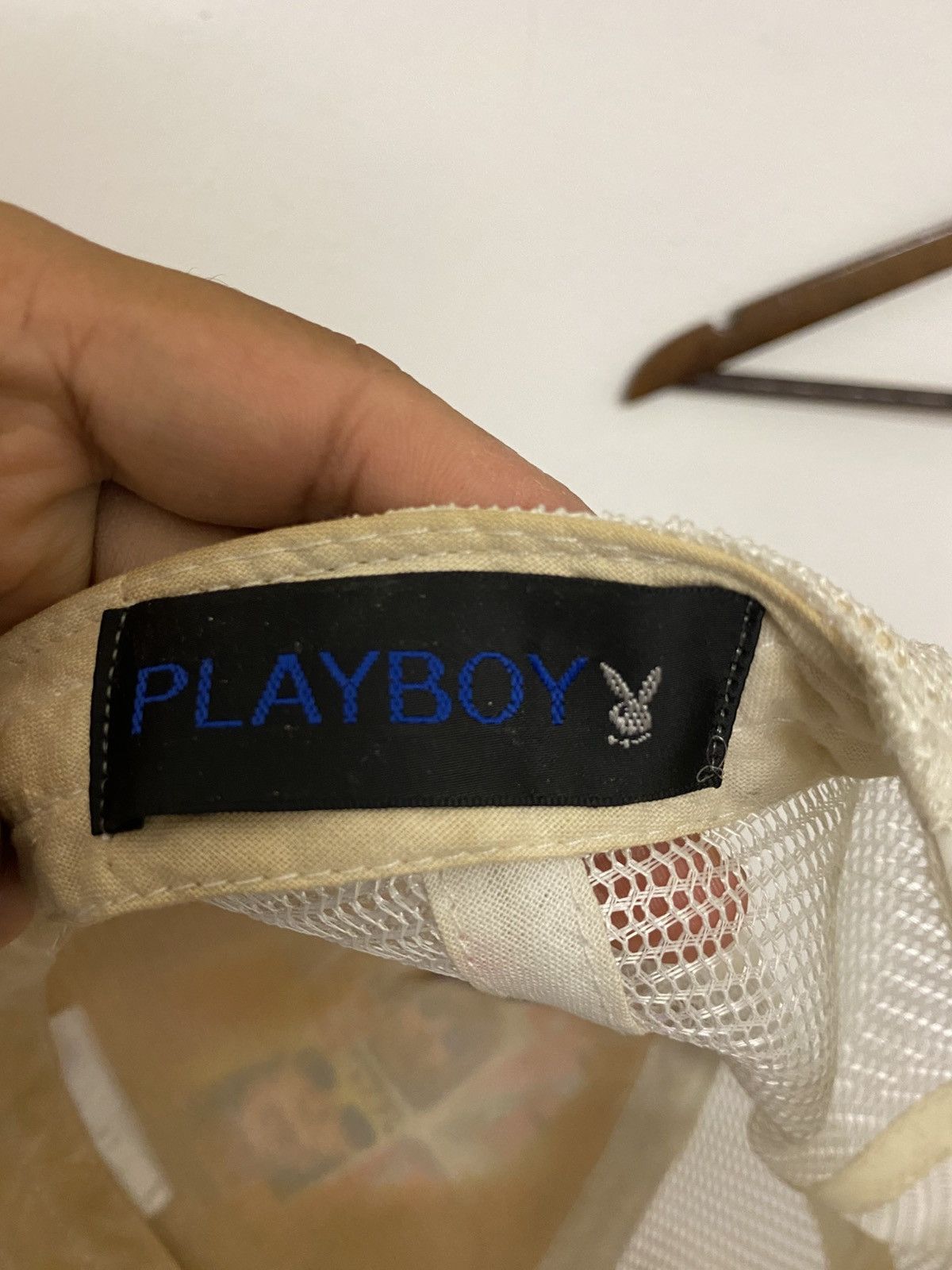 Playboy × Vintage Vintage Playboy Trucker Rare Size ONE SIZE - 6 Thumbnail