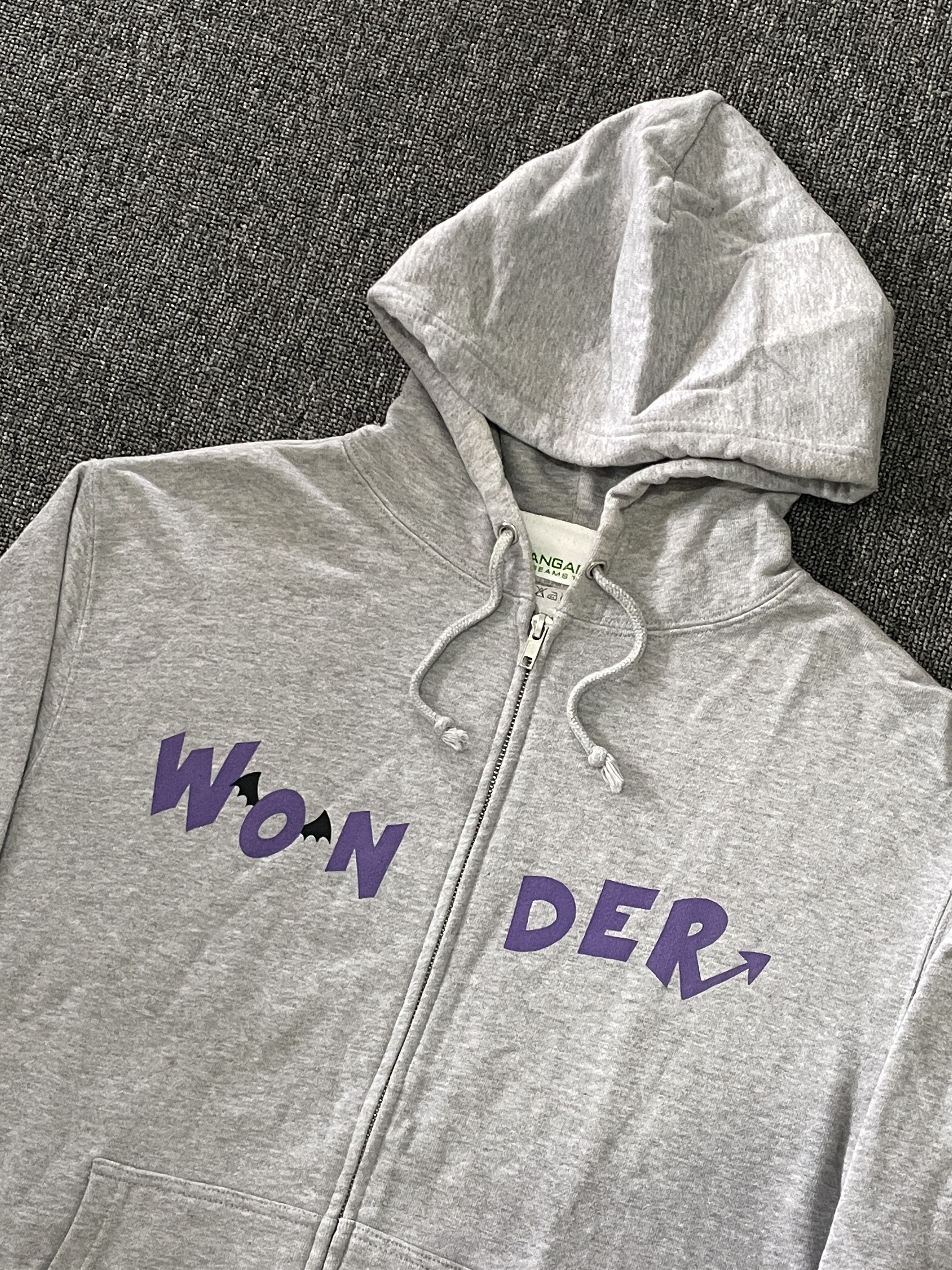 Beams Japan MANGART BEAMS Zip-up Hoodie Wonder Bear Puzzle Collaboration Size US M / EU 48-50 / 2 - 2 Thumbnail