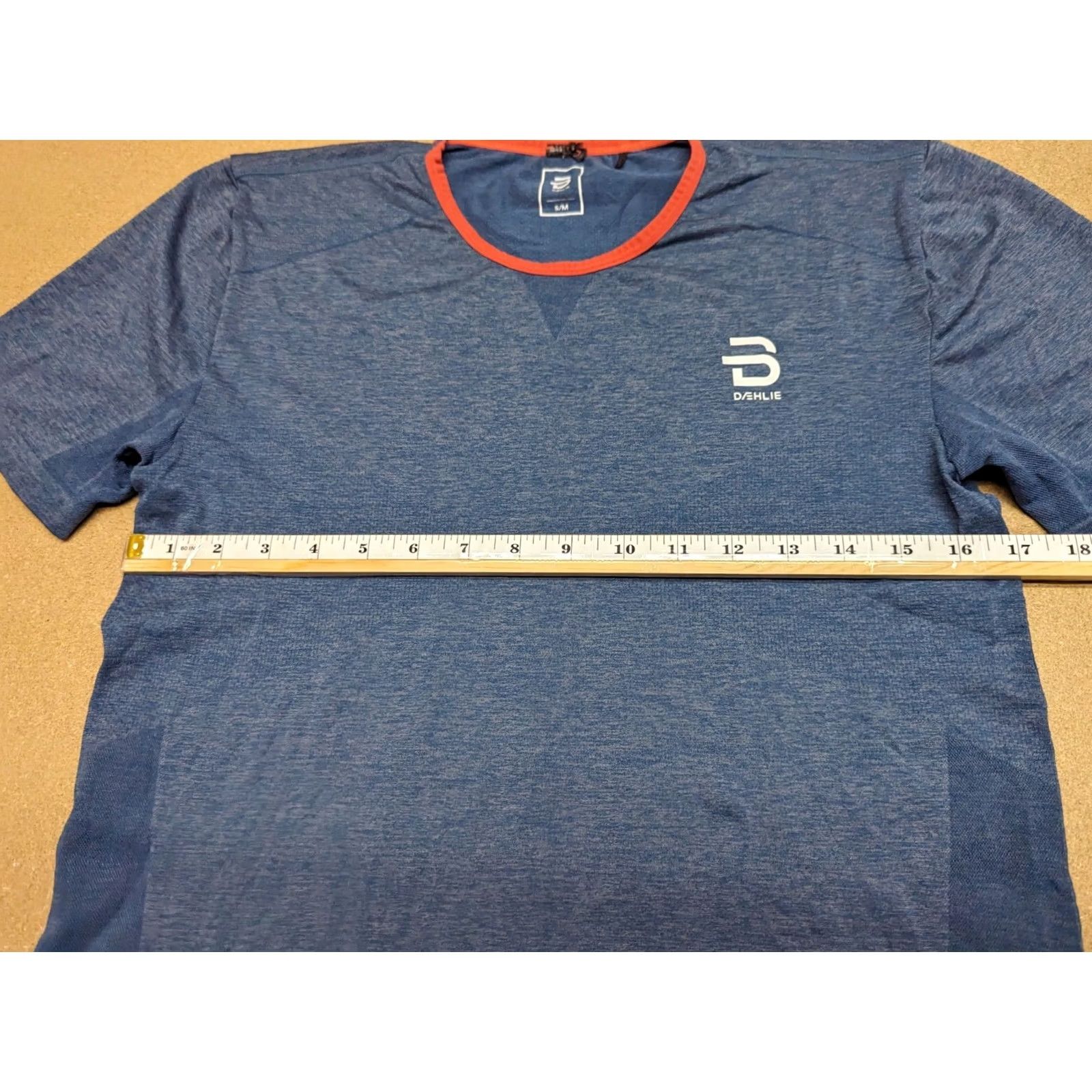 Vintage Bjorn Daehlie Womens T-Shirt Blue Sport Hiking Running Ladies Jogging S-M Short Sleeve Casual Pullover Round Neck Size M / US 6-8 / IT 42-44 - 5 Thumbnail