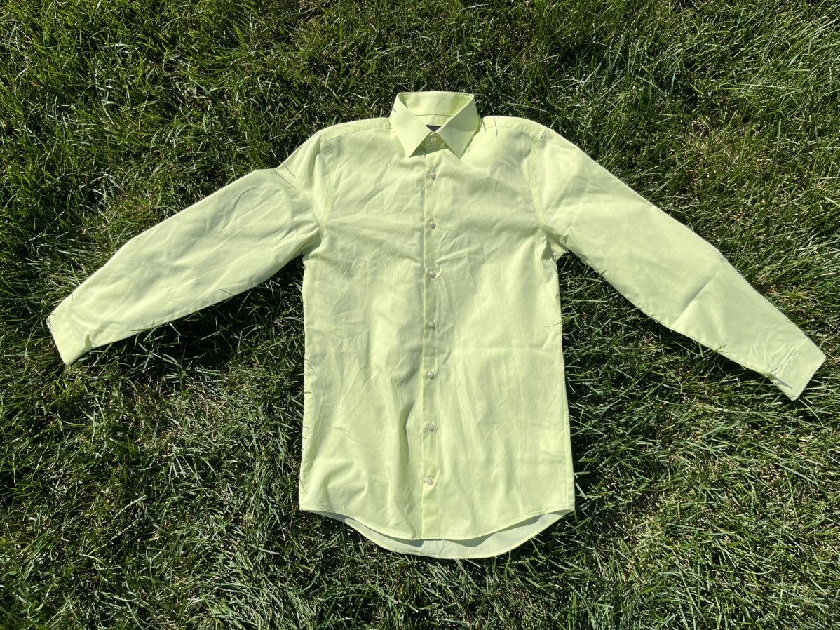 J Ferrar J.Ferrar Lime Slim Fit Dress Shirt | Grailed