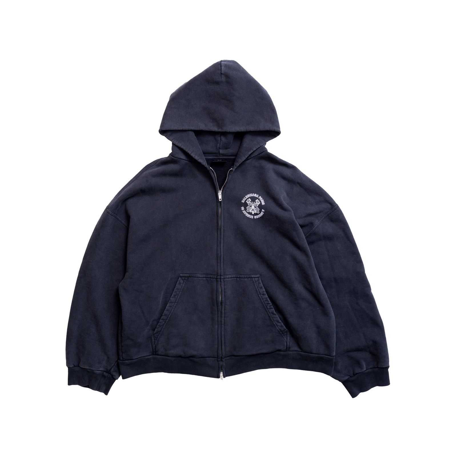 Adidas × Balenciaga Balenciaga Adidas Zip Up Hoodie | Grailed