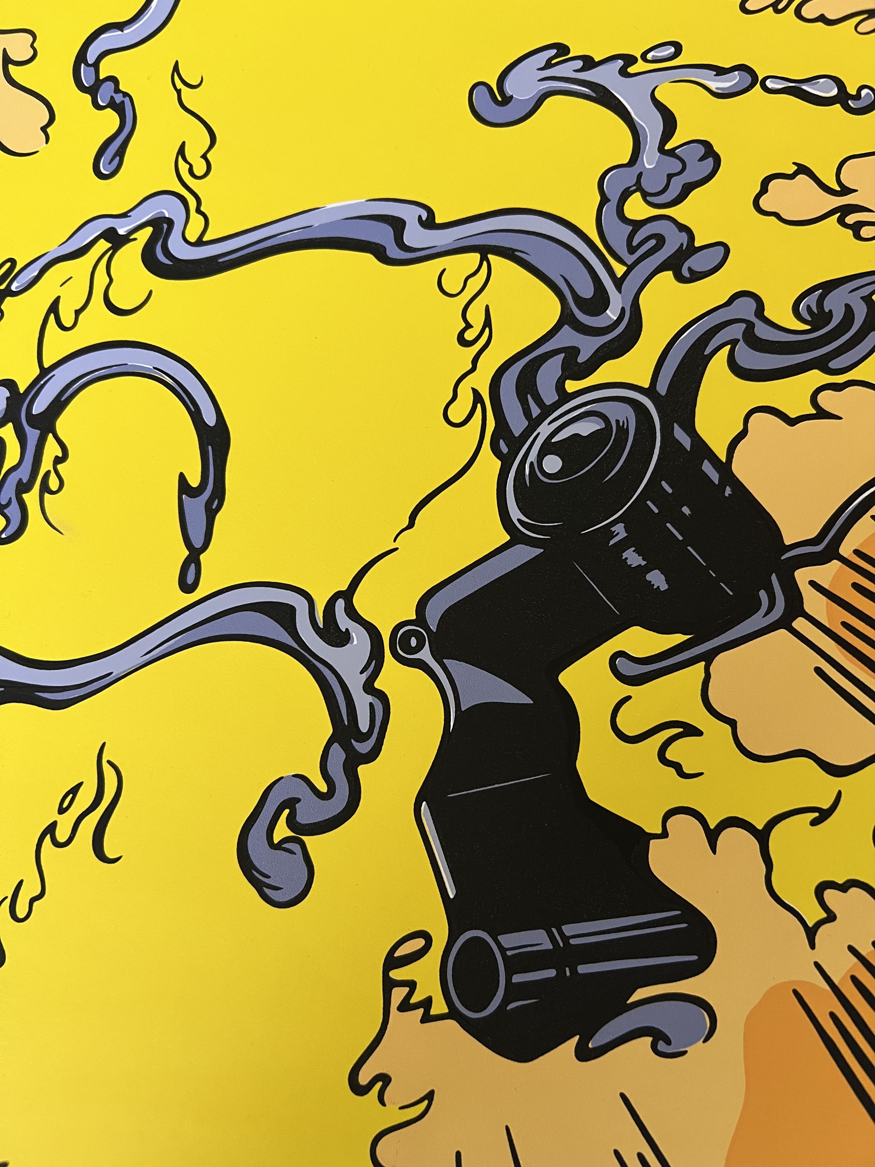 Joshua Vides Joshua Vides Exploding Shackles Signed Print Size ONE SIZE - 5 Thumbnail