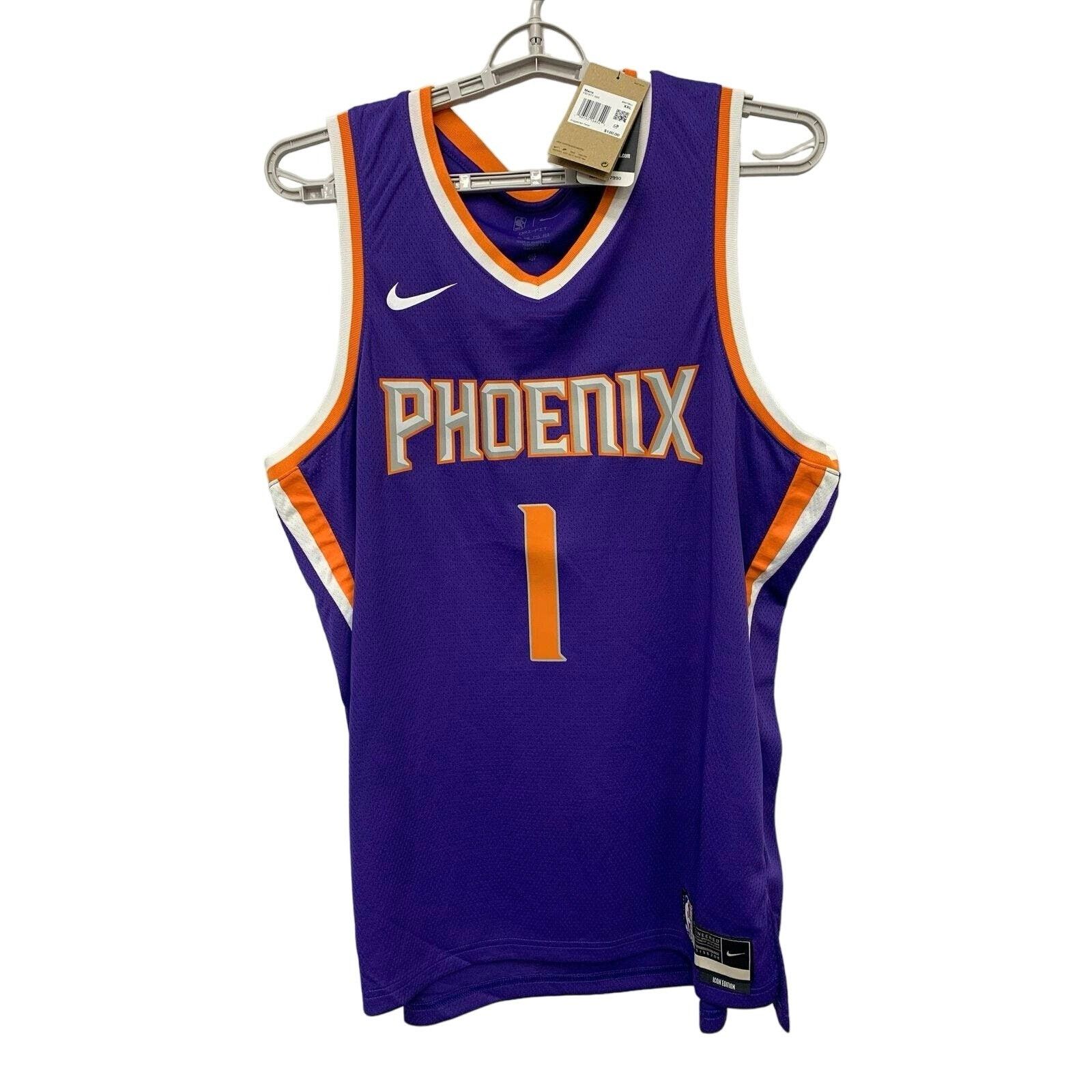 Nike Devin Booker Phoenix Suns Swingman Icon Edition Size XXL NWT Size US XXL / EU 58 / 5 - 1 Thumbnail