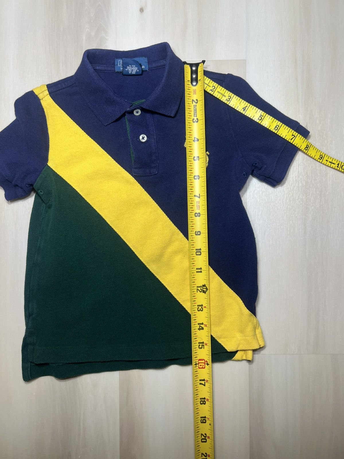 Polo Ralph Lauren Polo Ralph Lauren Jamaica Yellow Big Pony Baby Boys Sz 3/3t Size US XXS / EU 40 - 5 Thumbnail